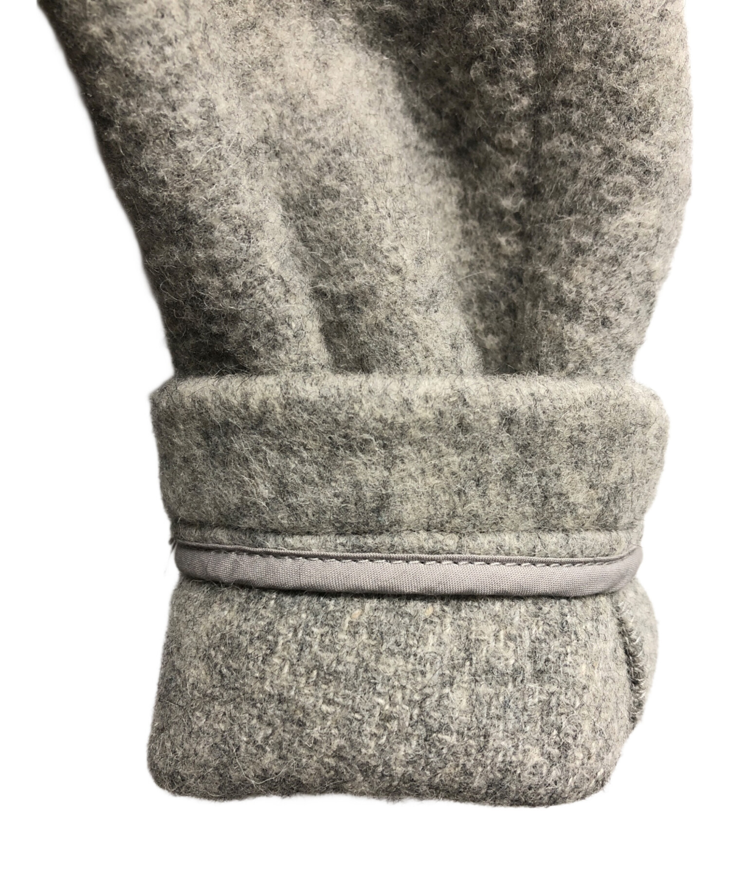 中古・古着通販】DANTON (ダントン) ウールモッサーノーカラーコート