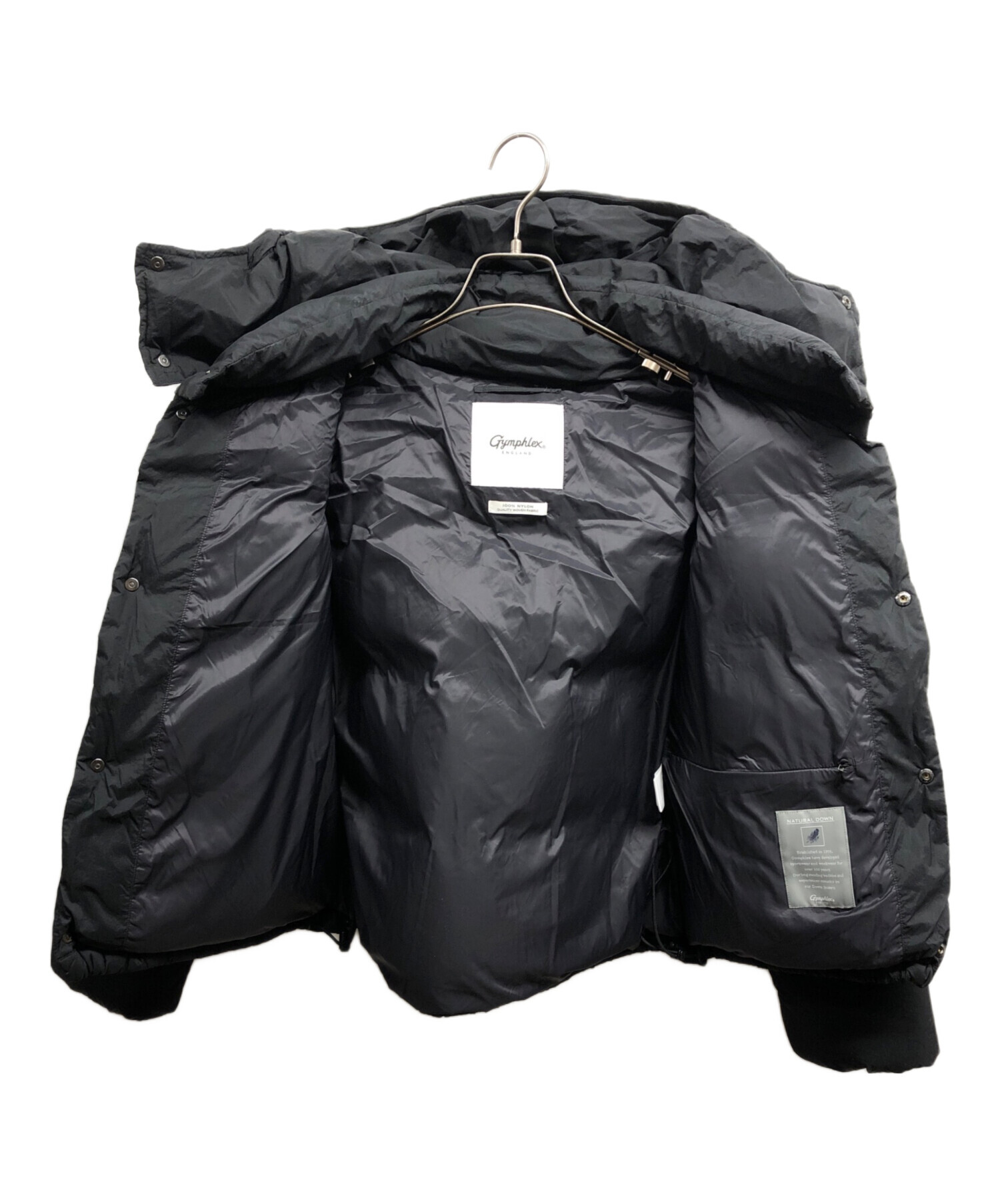 中古・古着通販】Gymphlex (ジムフレックス) ホワイトグース フード