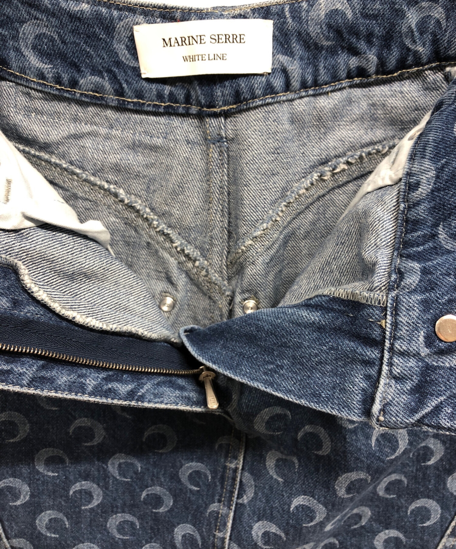 中古・古着通販】marine serre (マリーンセル) オールオーバームーン