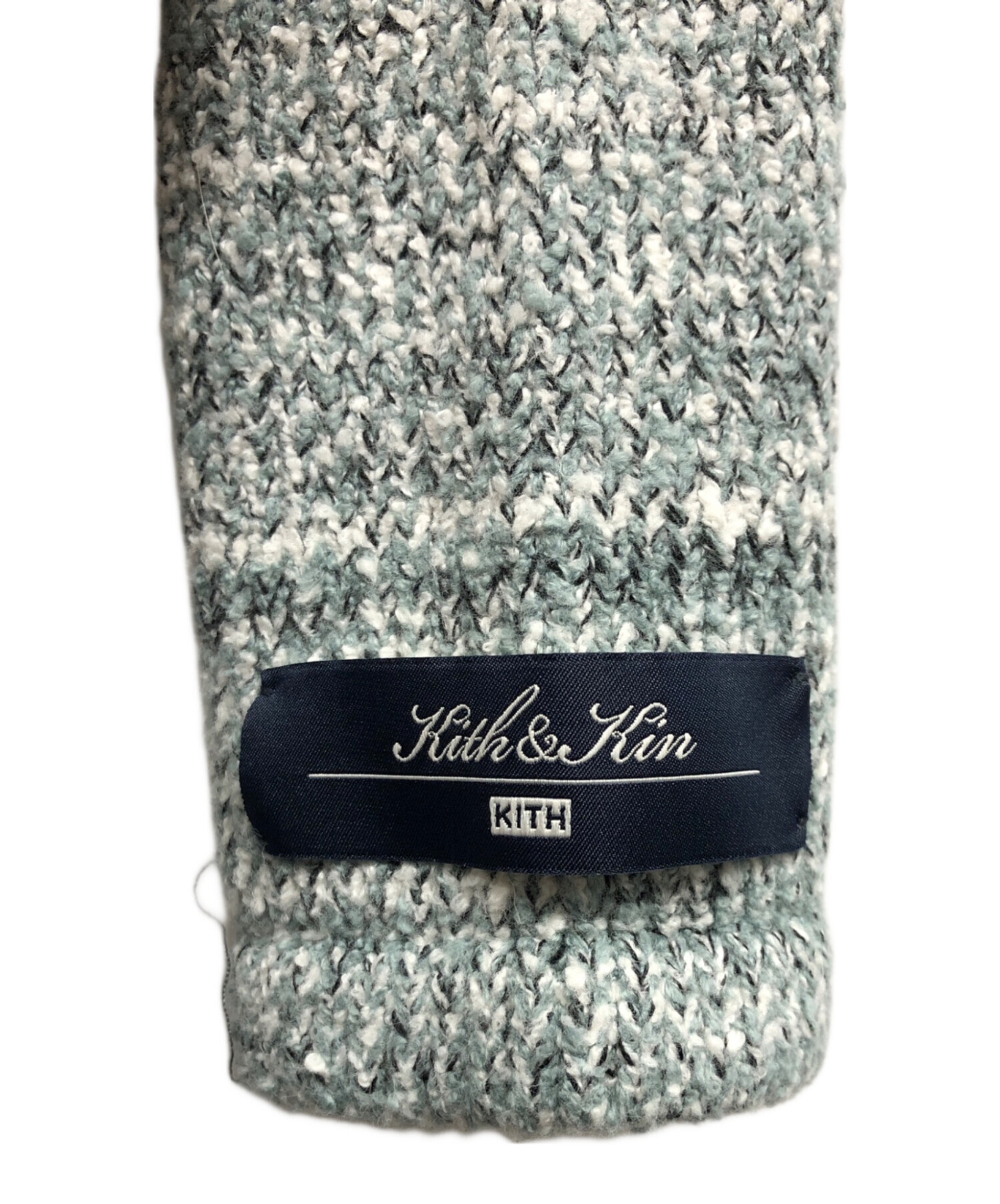 中古・古着通販】KITH (キス) クルーネックニットセットアップ ブルー 