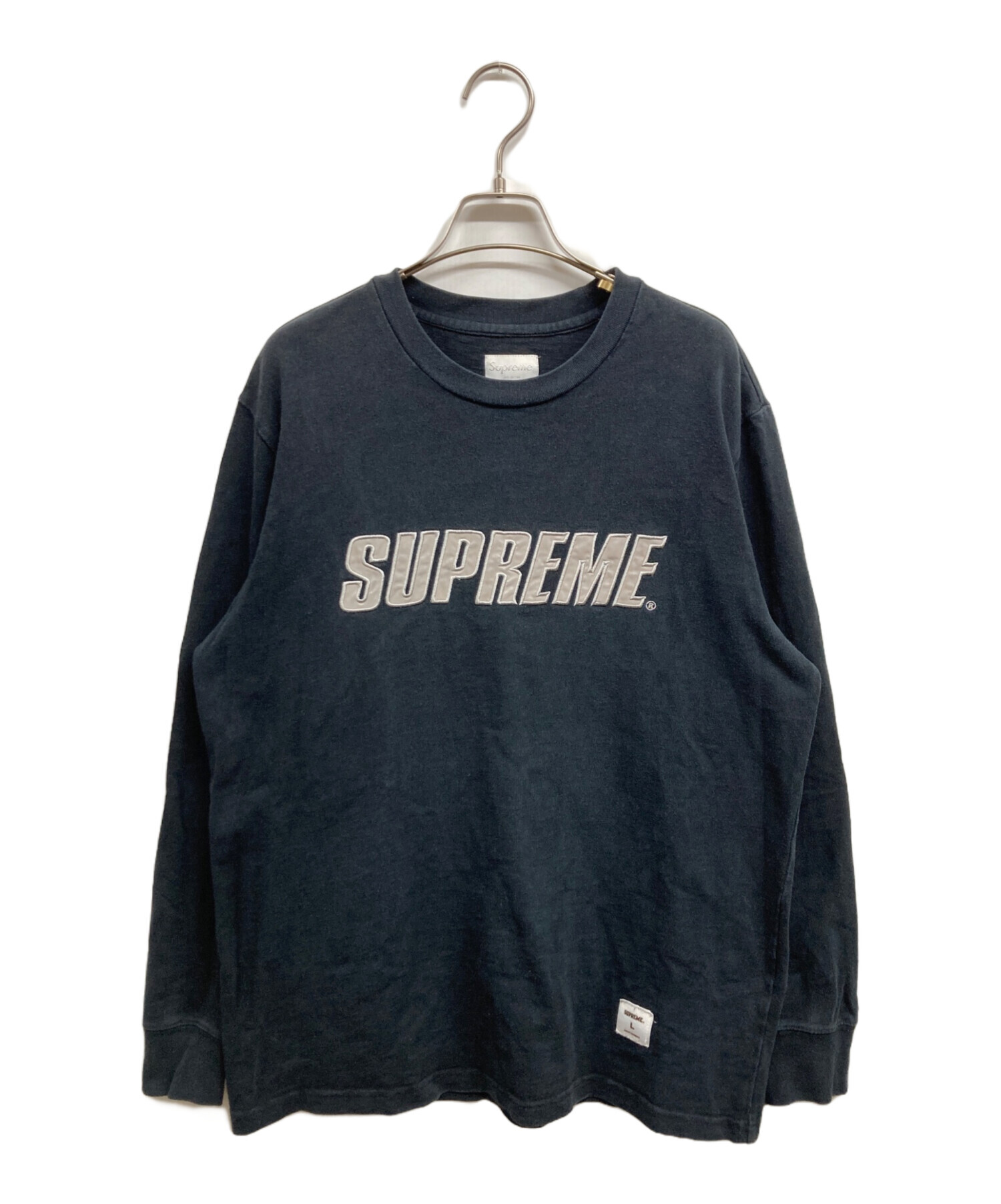 中古・古着通販】Supreme (シュプリーム) Metallic L/S Top ブラック 