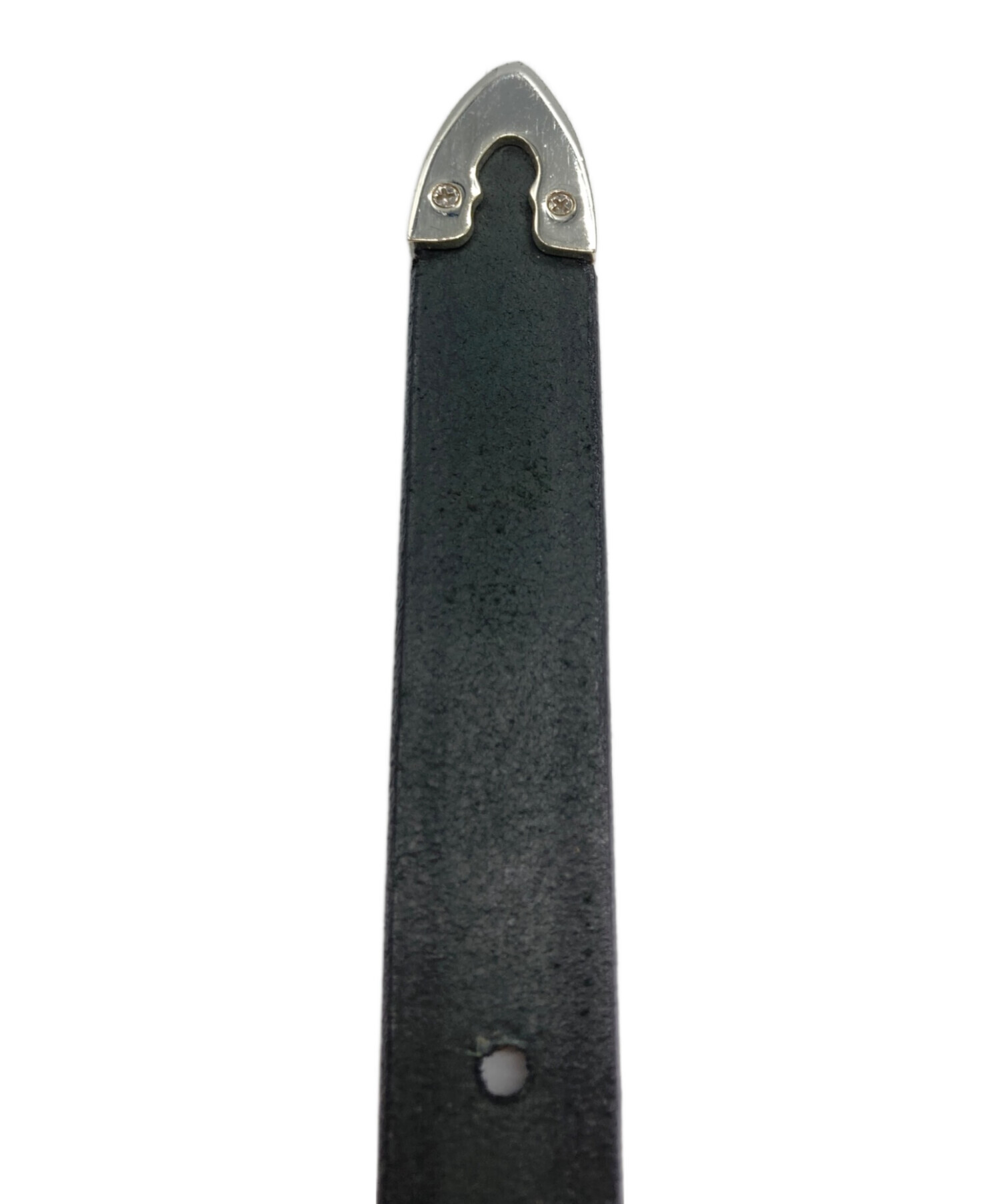 中古・古着通販】TORY LEATHER (トリーレザー) レザーベルト ブラック