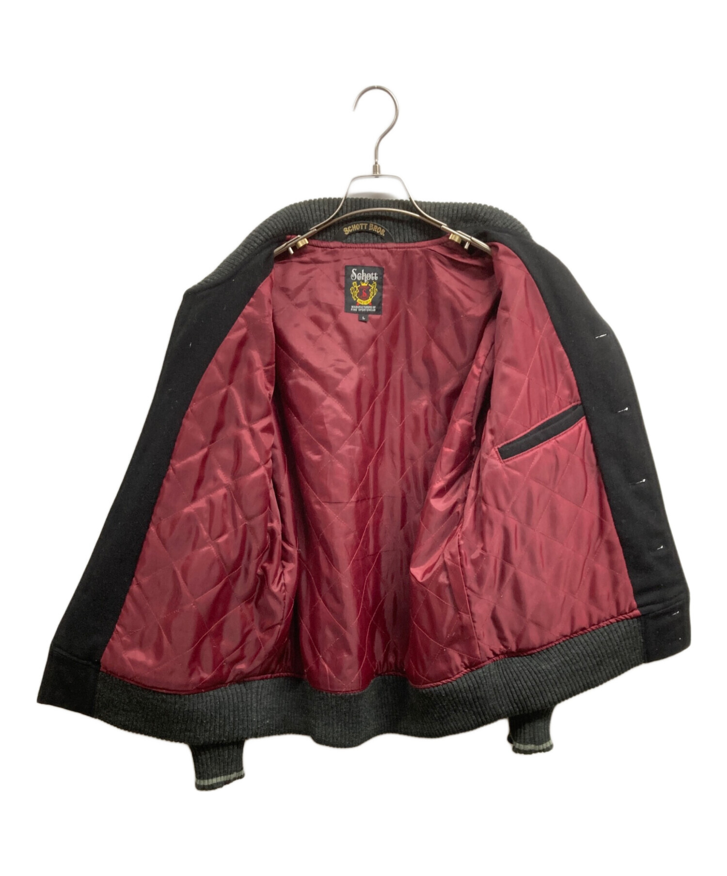 中古・古着通販】Schott (ショット) ライトメルトンスアタジアム 