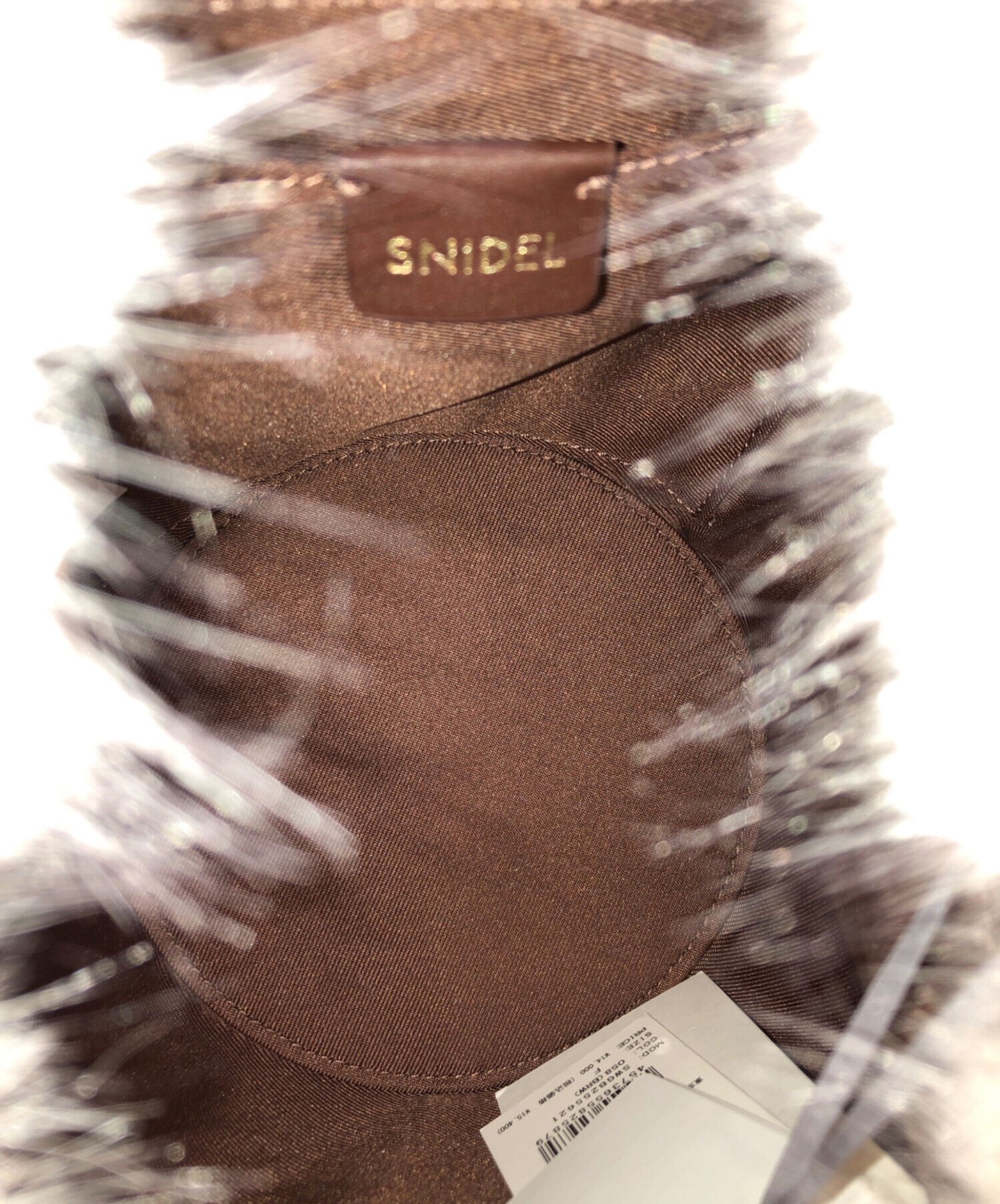 中古・古着通販】Snidel (スナイデル) ファーバケットバッグ ブラック 
