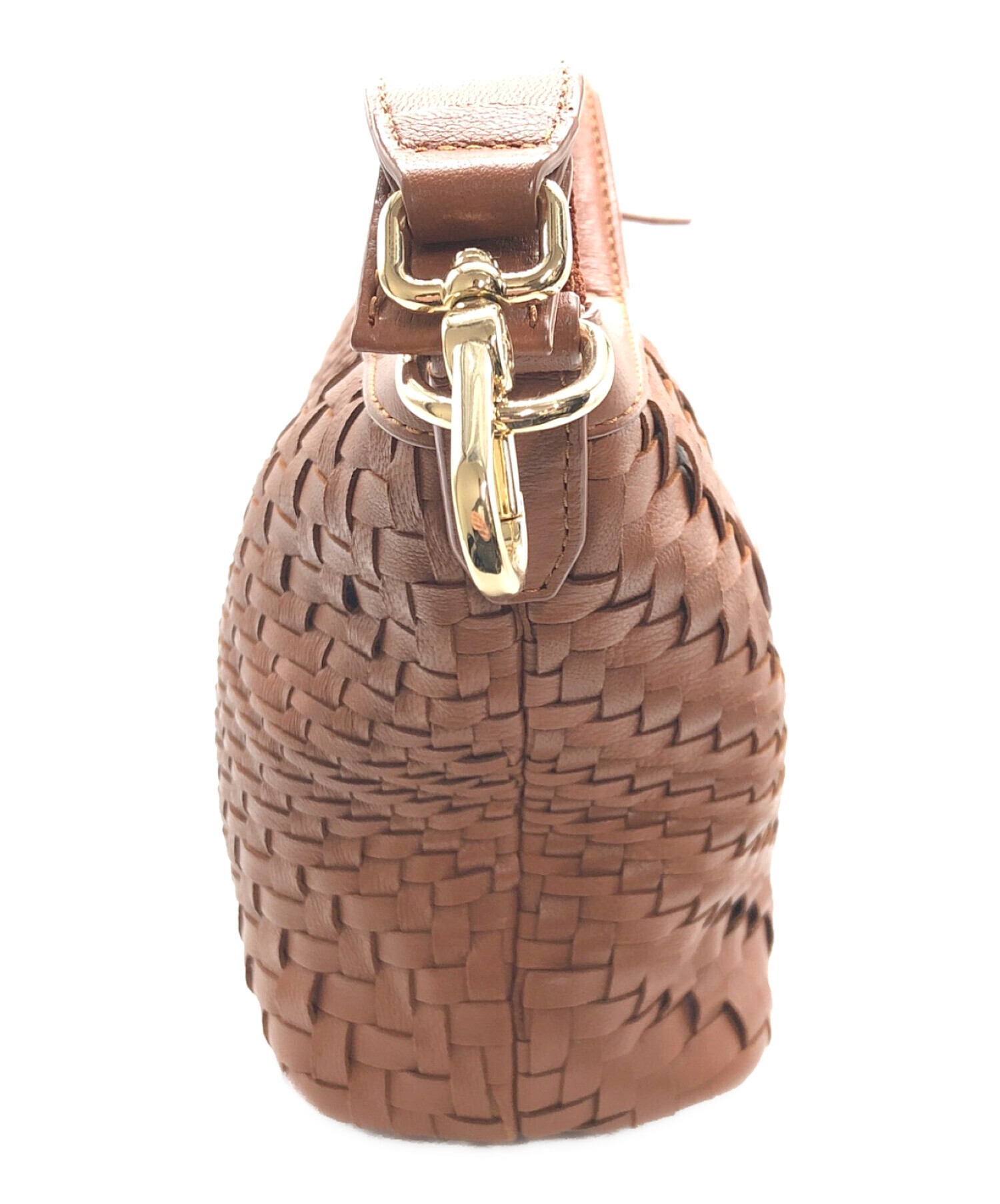 中古・古着通販】COLE HAAN (コールハーン) レザー2WAYバッグ ブラウン