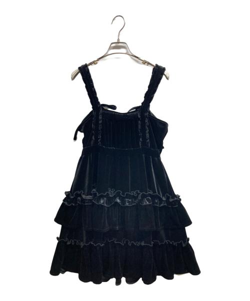 中古・古着通販】merry jenny (メリージェニー) コルセットベロアミニ