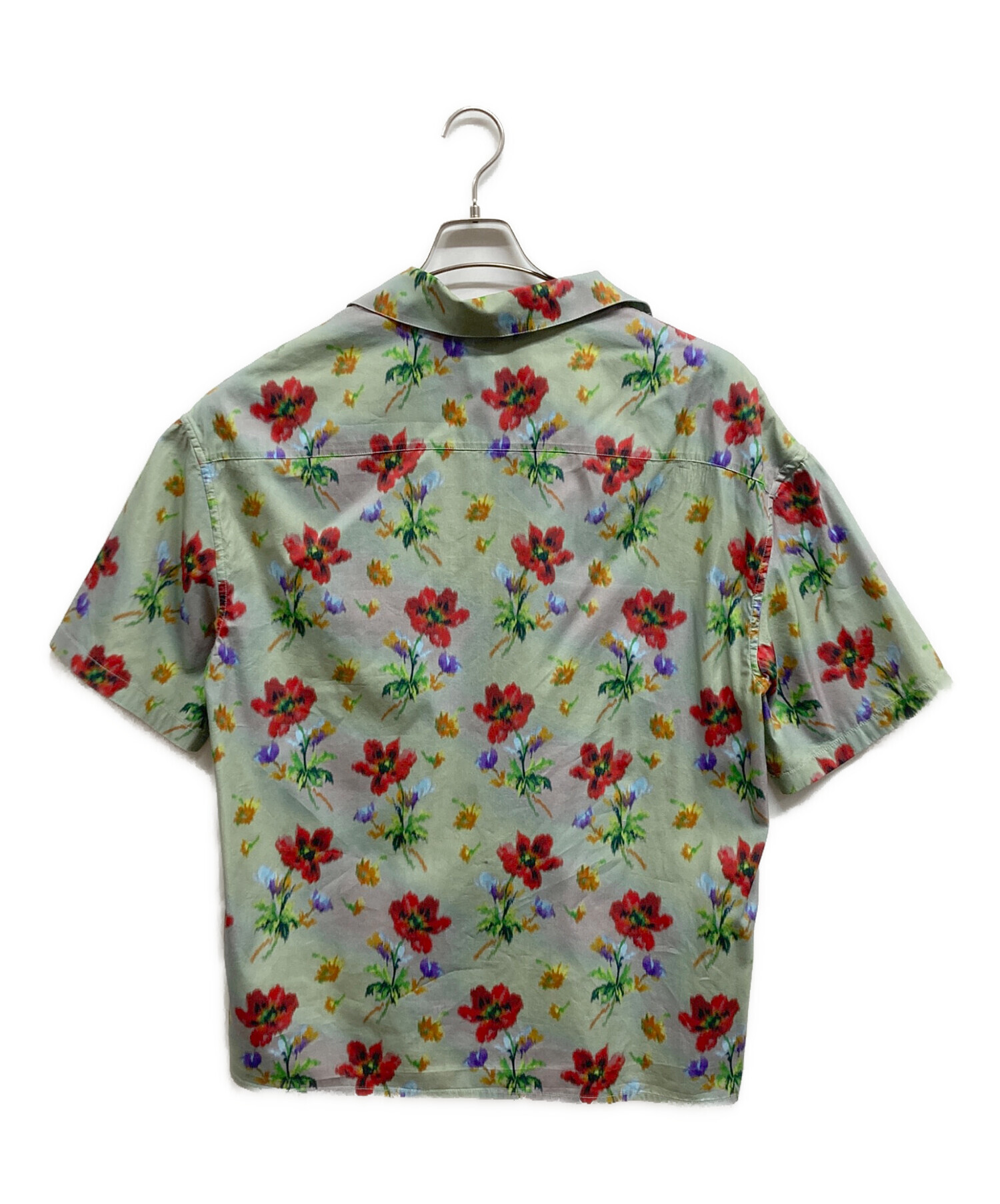 【未使用品】LOEWE ロエベ 25春夏 コットンシルク トラペーズ シャツ 中古・古着通販】LOEWE (ロエベ) 25AW SHORT SLEEVE SHIRT マルチ