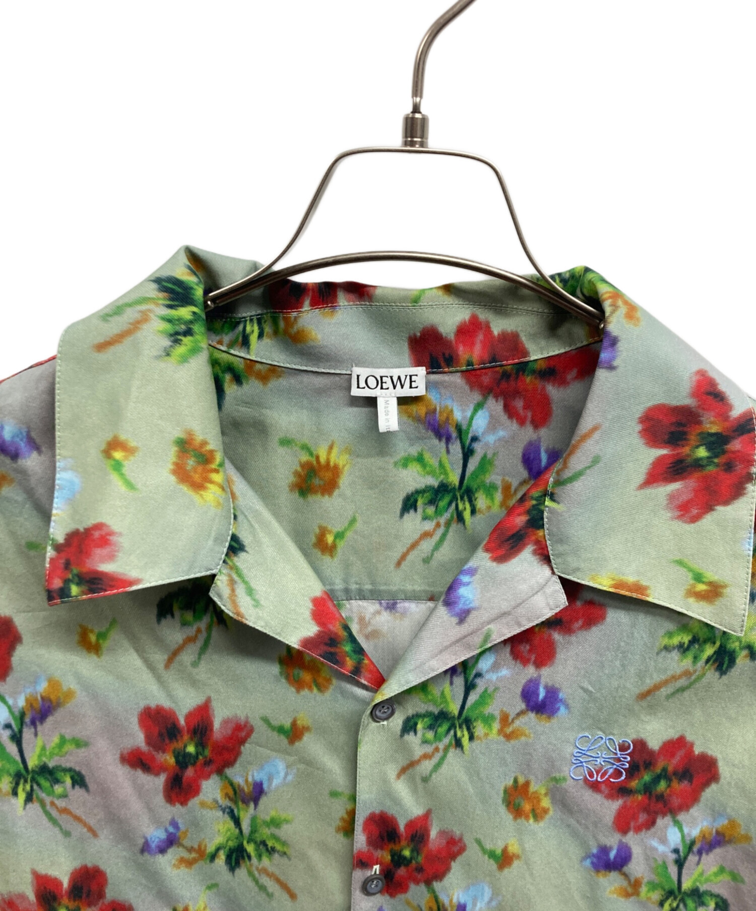 中古・古着通販】LOEWE (ロエベ) 25AW SHORT SLEEVE SHIRT マルチ