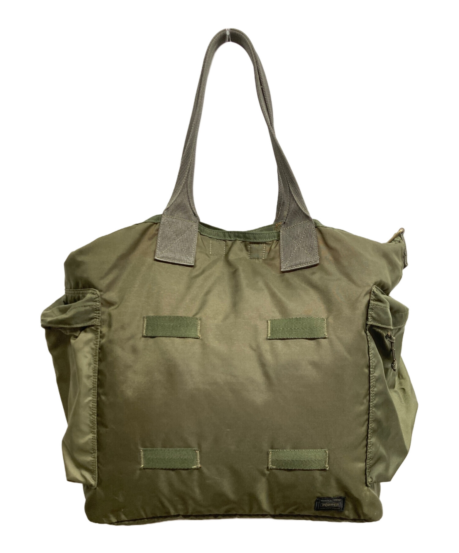 中古・古着通販】PORTER (ポーター) FORCE 2WAY TOTE BAG オリーブ