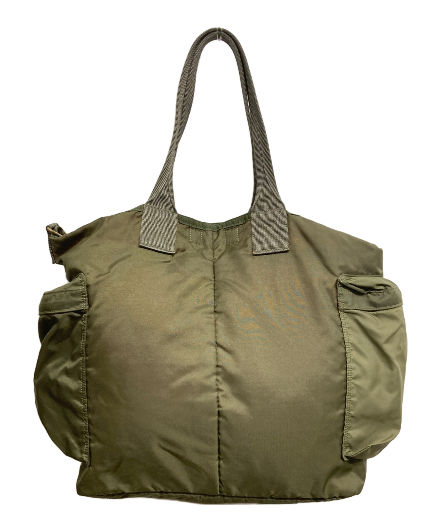 中古・古着通販】PORTER (ポーター) FORCE 2WAY TOTE BAG オリーブ 
