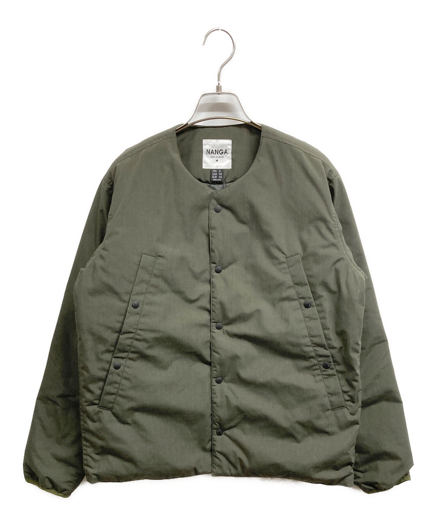 中古・古着通販】NANGA (ナンガ) HINOCカーディガンジャケット カーキ