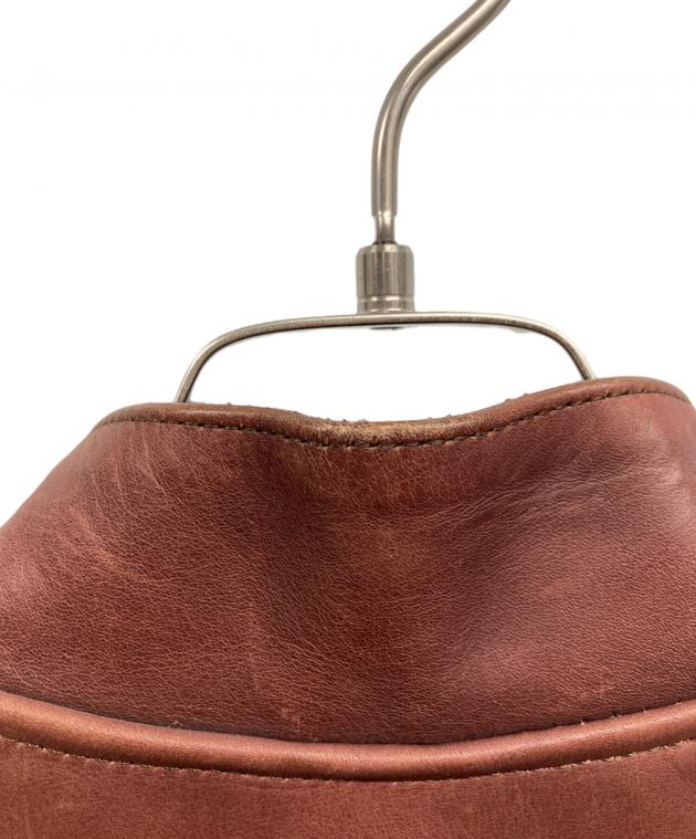 中古・古着通販】NANKAI (ナンカイ) レザージャケット ブラウン サイズ