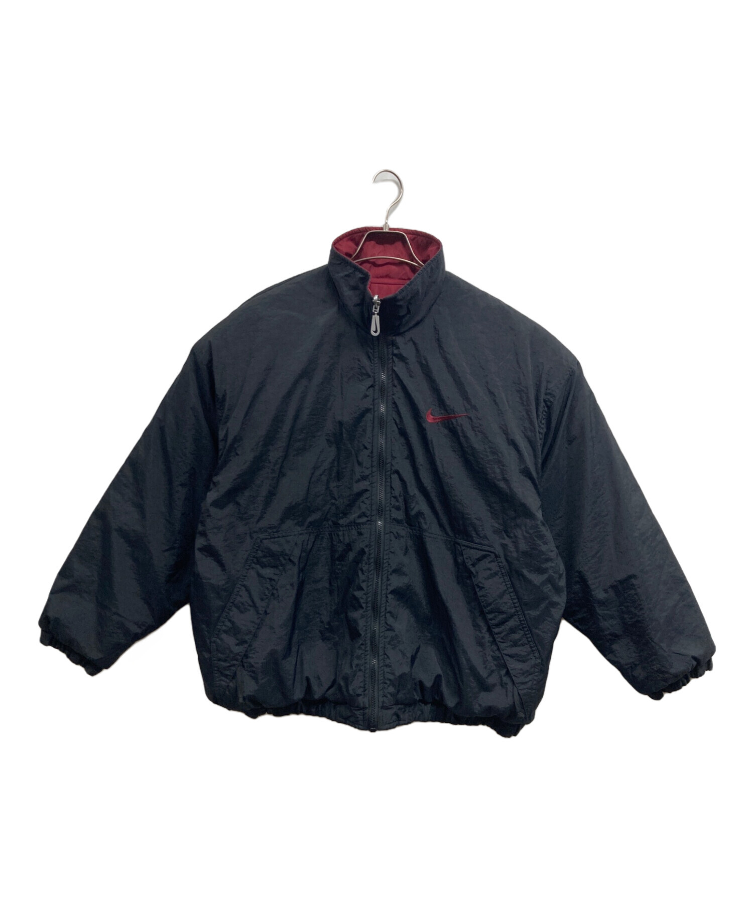 中古・古着通販】NIKE (ナイキ) 90sリバーシブルジャケット ブラック