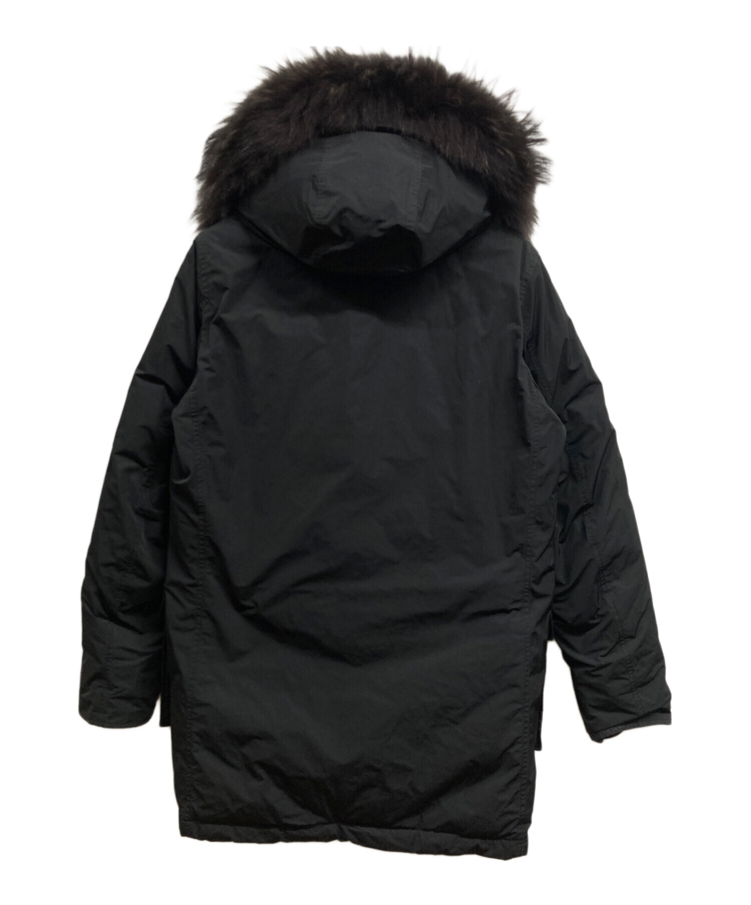 WOOLRICH ブラック アークティックパーカー S ウールリッチ WOOLRICH 