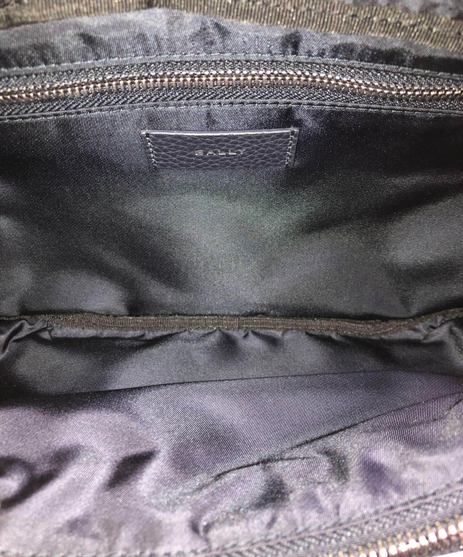 中古・古着通販】BALLY (バリー) ナイロンボディーバッグ ネイビー