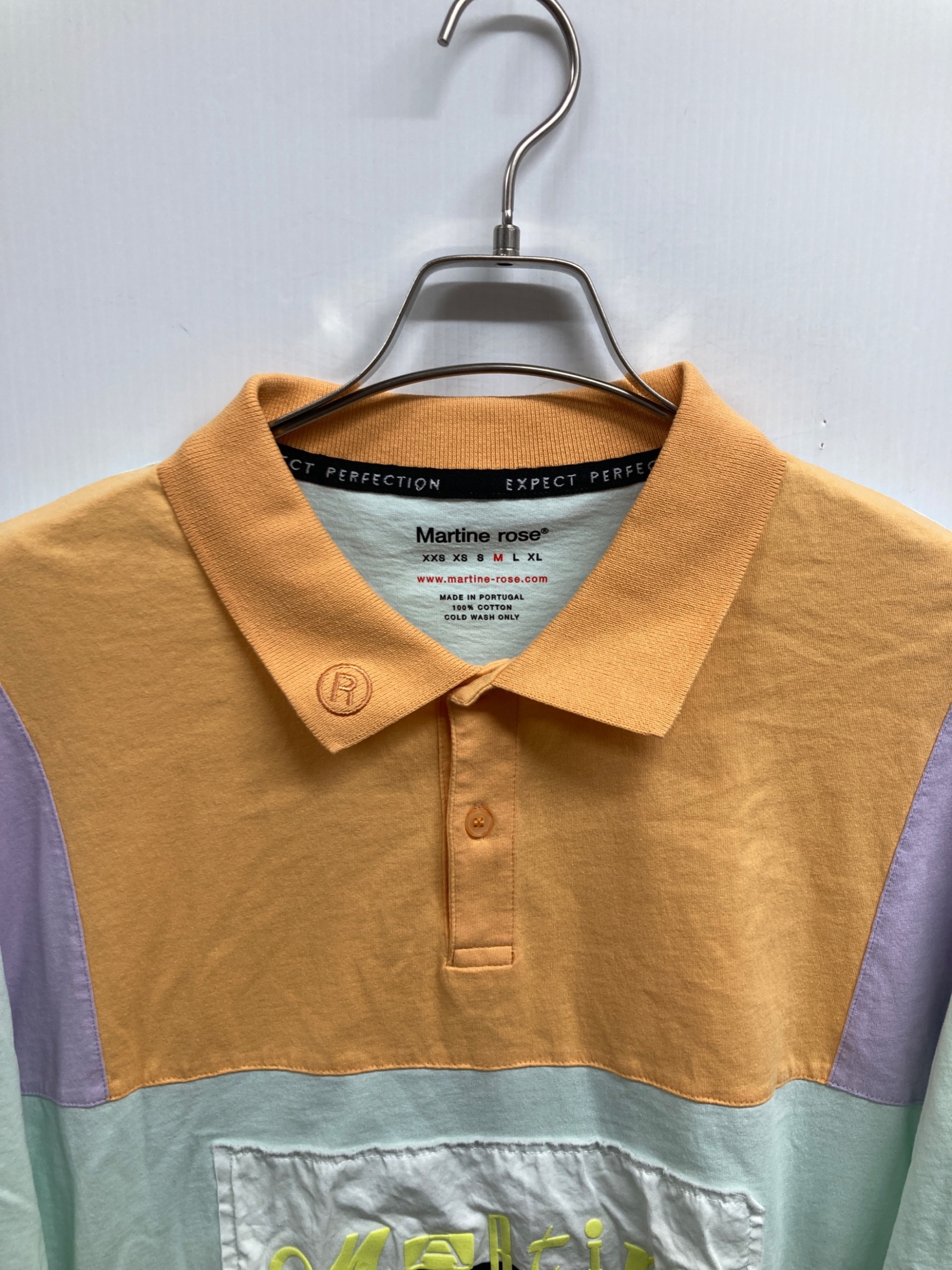 中古・古着通販】MARTINE ROSE (マーティン・ローズ) ポロシャツ