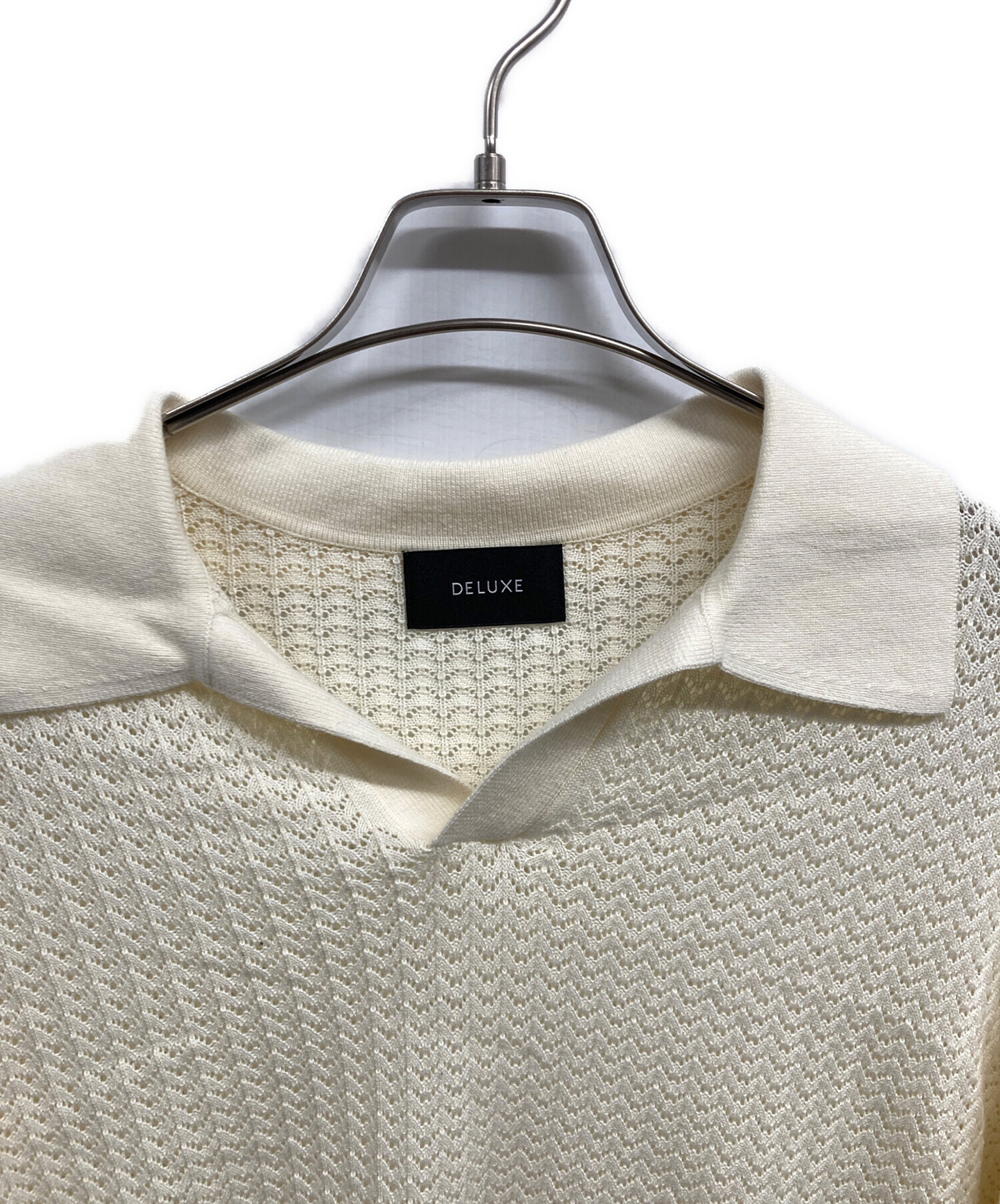 中古・古着通販】Deluxe (デラックス) GATSBYニットポロシャツ