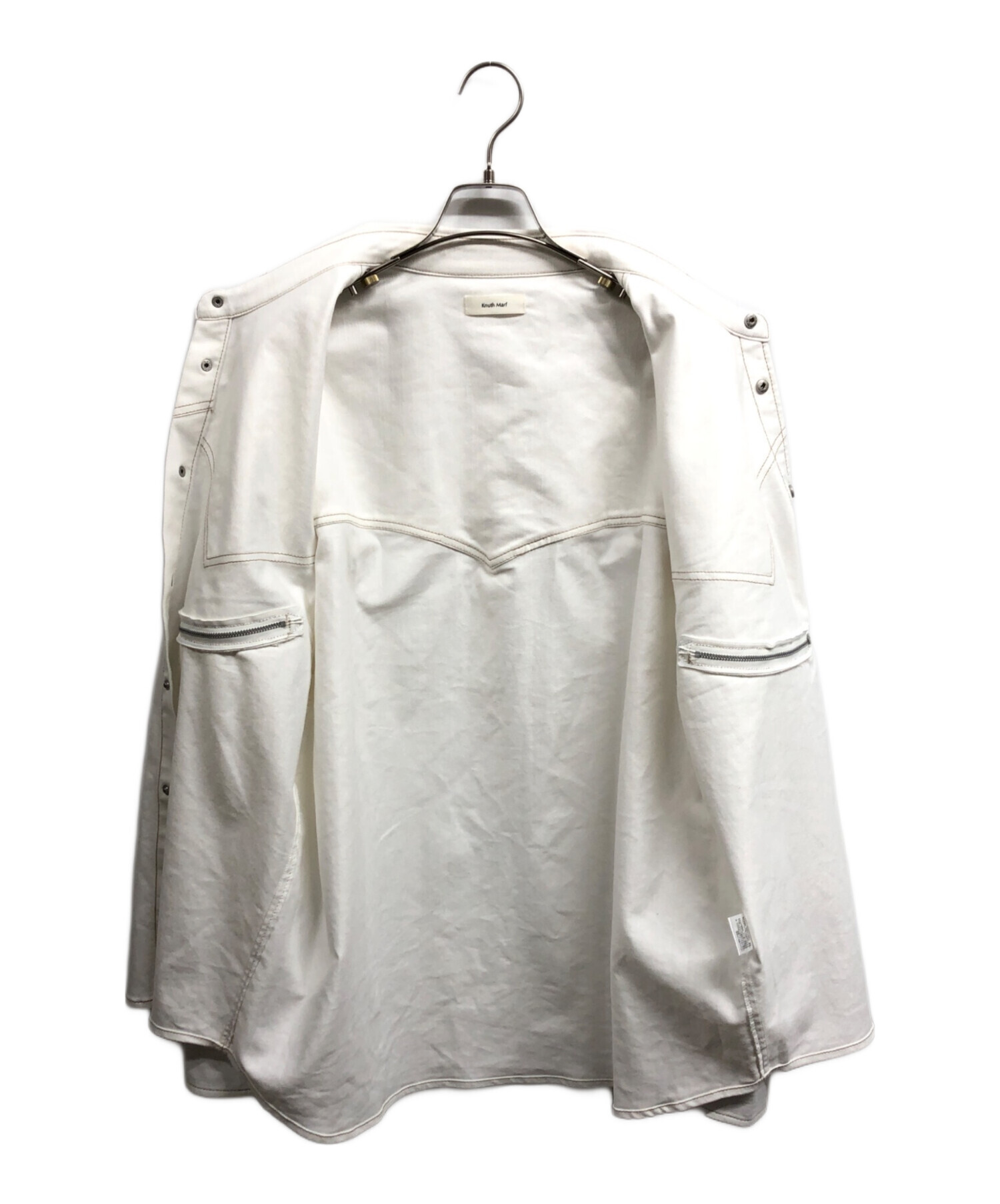 中古・古着通販】KNUTH MARF (クヌースマーフ) western leather shirt 