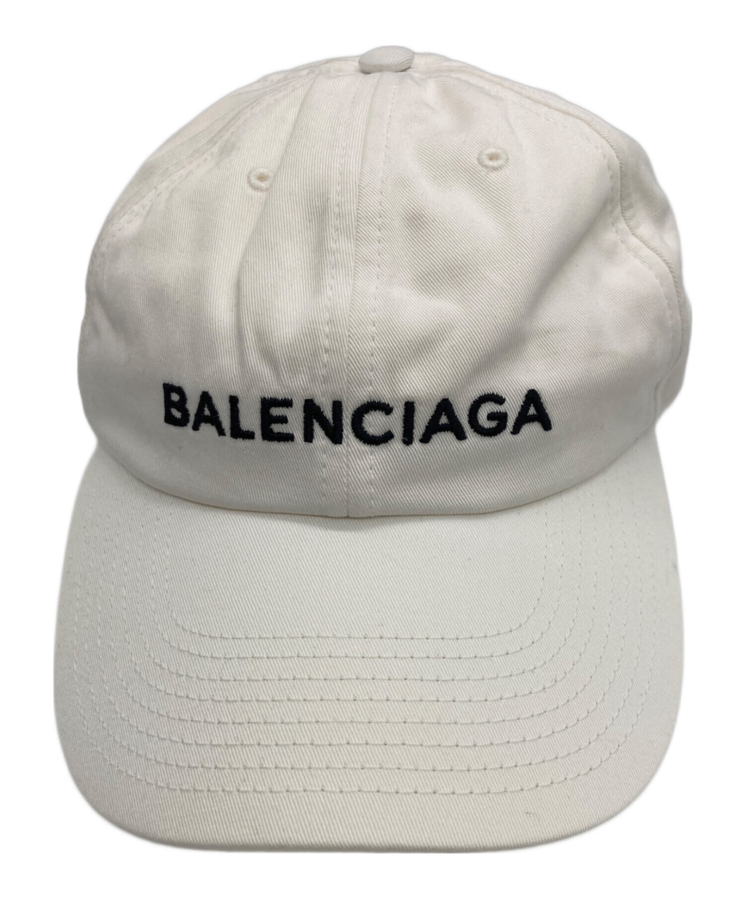 中古・古着通販】BALENCIAGA (バレンシアガ) キャップ ホワイト