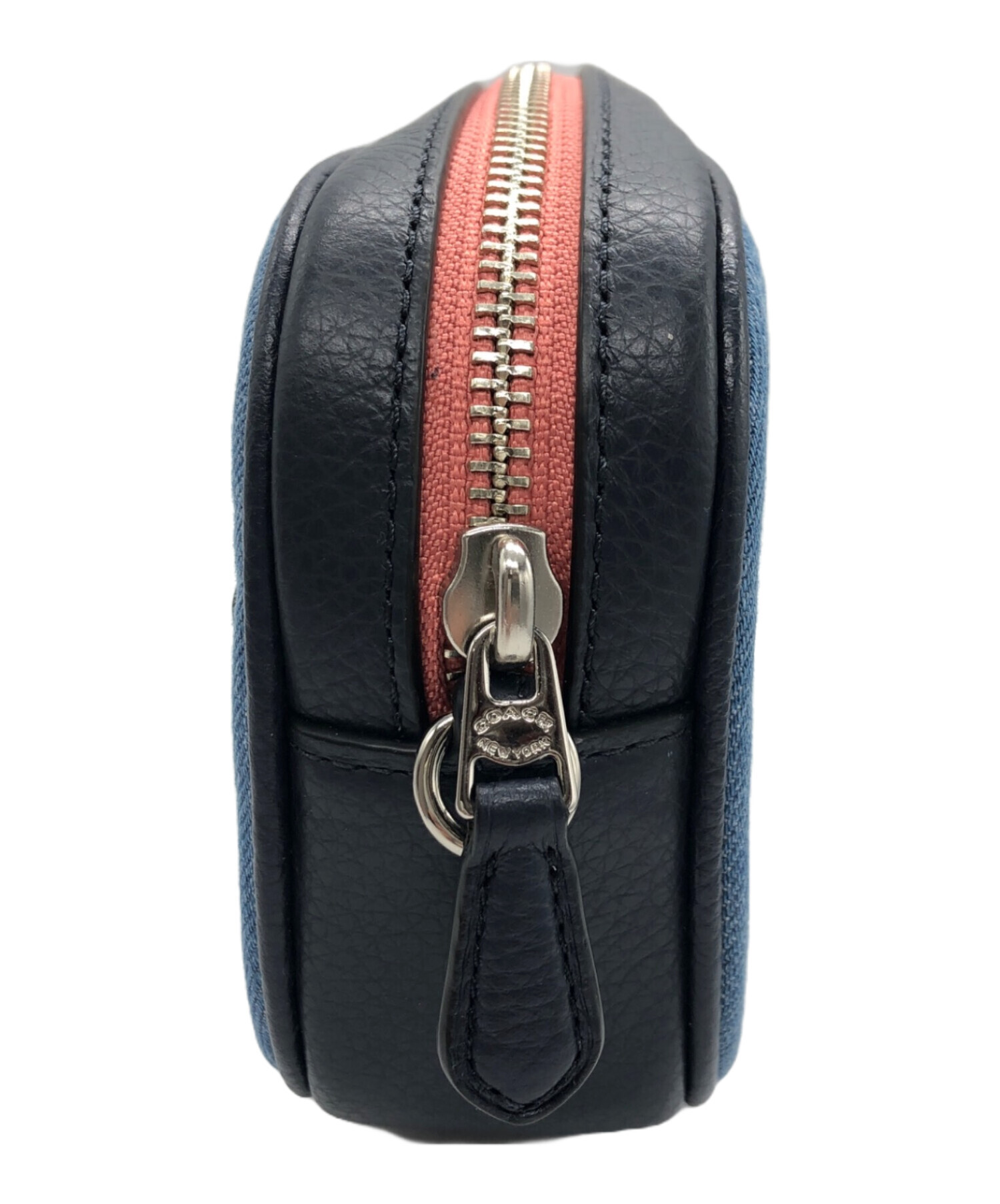 中古・古着通販】COACH (コーチ) ショルダーバッグ ネイビー｜ブランド