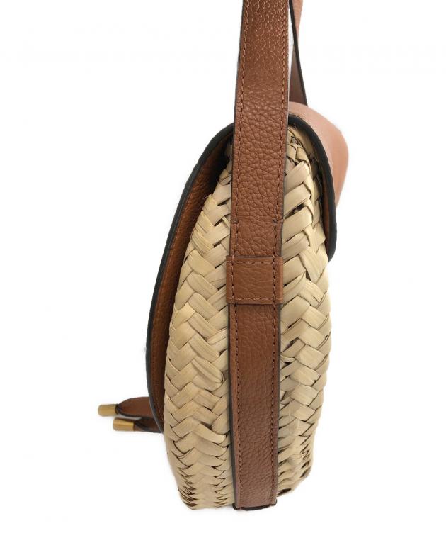 中古・古着通販】Chloe (クロエ) マーシーラフィアクロスボディバッグ