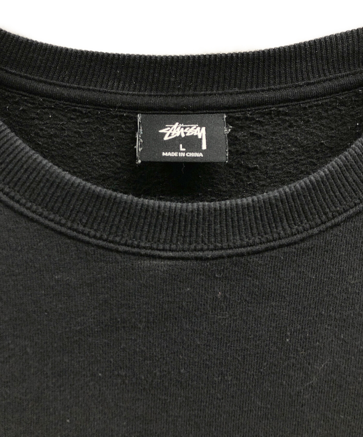 中古・古着通販】stussy (ステューシー) クルーネックスウェット