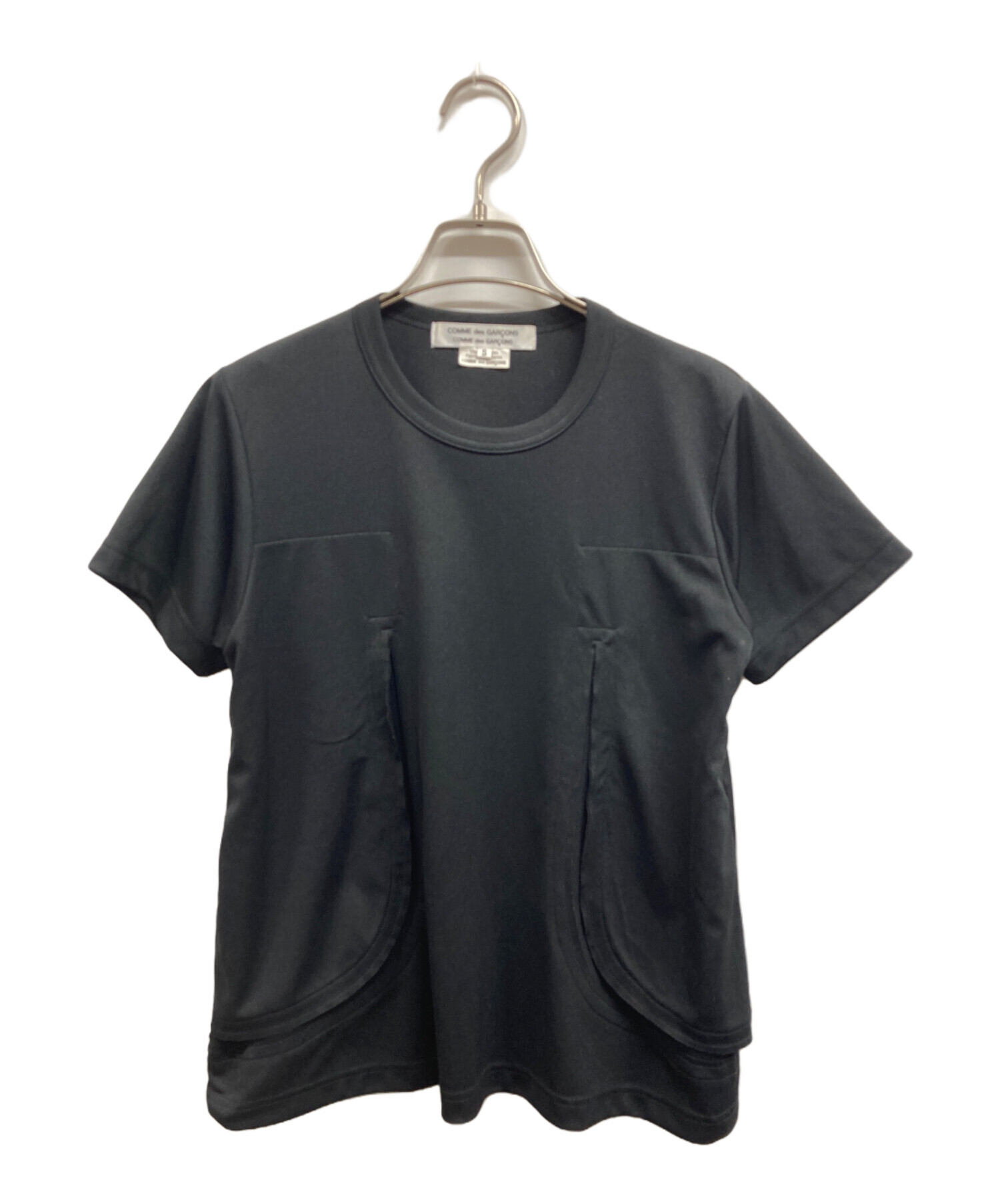 COMME des GARCONS Tシャツ・カットソー S 黒 【古着】【中古】【送料無料】 中古・古着通販】COMME des GARCONS SHIRT (コムデギャルソンシャツ