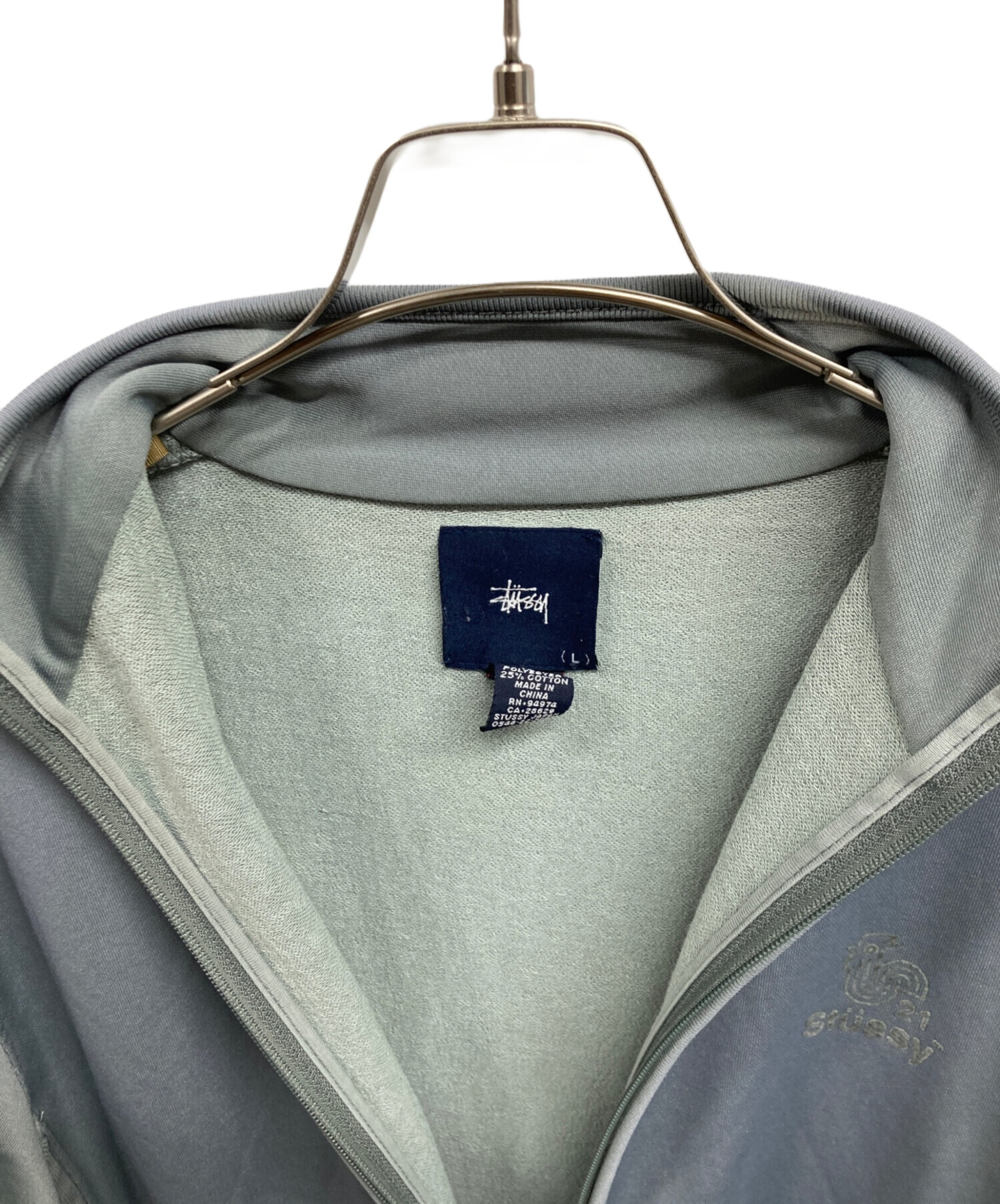 中古・古着通販】stussy (ステューシー) トラックジャケット グレー 