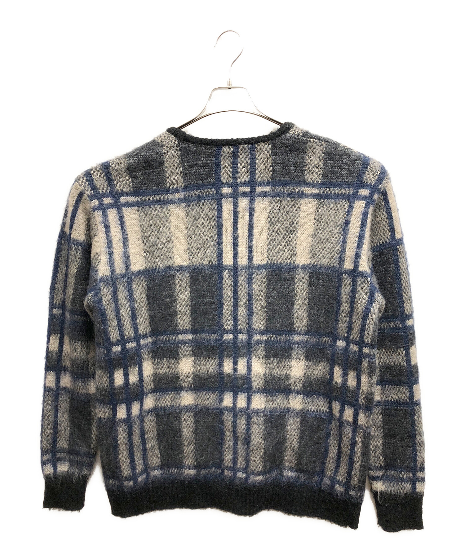 中古・古着通販】Needles (ニードルズ) EX.Mohair Cardigan ネイビー