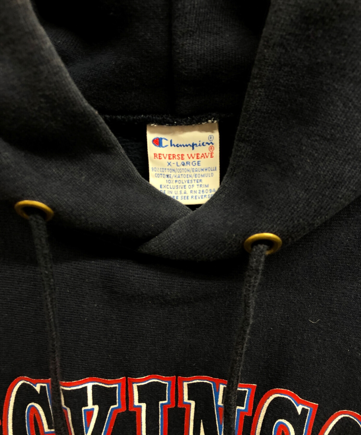 中古・古着通販】Champion (チャンピオン) 90sカレッジロゴリバース