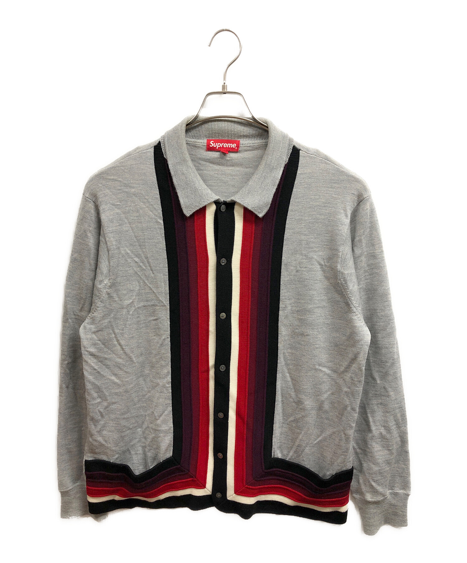 中古・古着通販】SUPREME (シュプリーム) 19ss Corner Stripe Polo