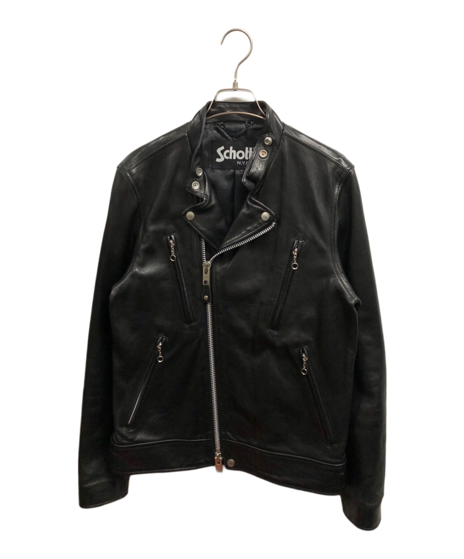 中古・古着通販】Schott (ショット) ダブルライダースジャケット 