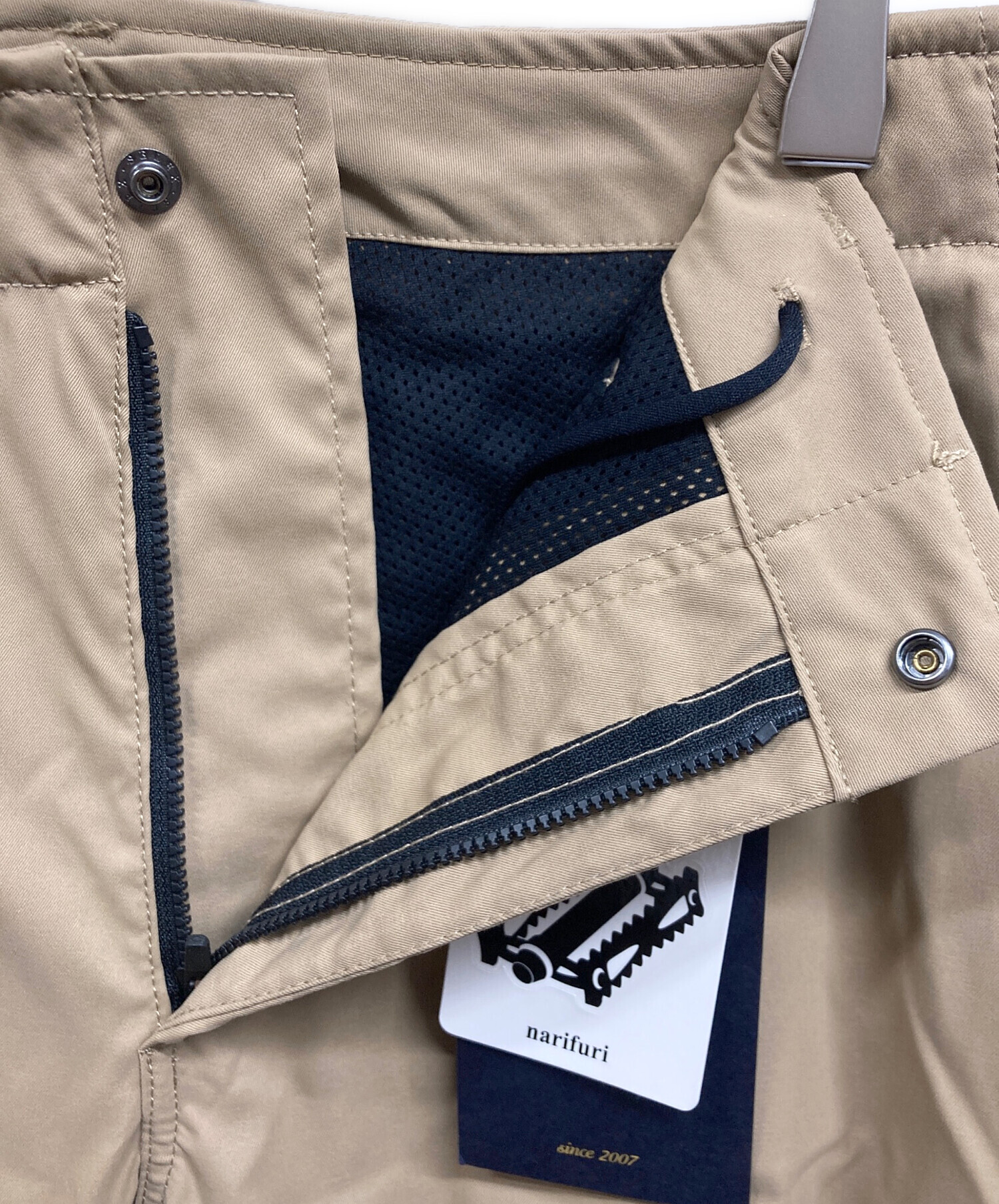 narifuri ナリフリ 起毛バックメッシュ ウィンター ライドパンツ 中古・古着通販】narifuri (ナリフリ) 起毛バックメッシュウィンター