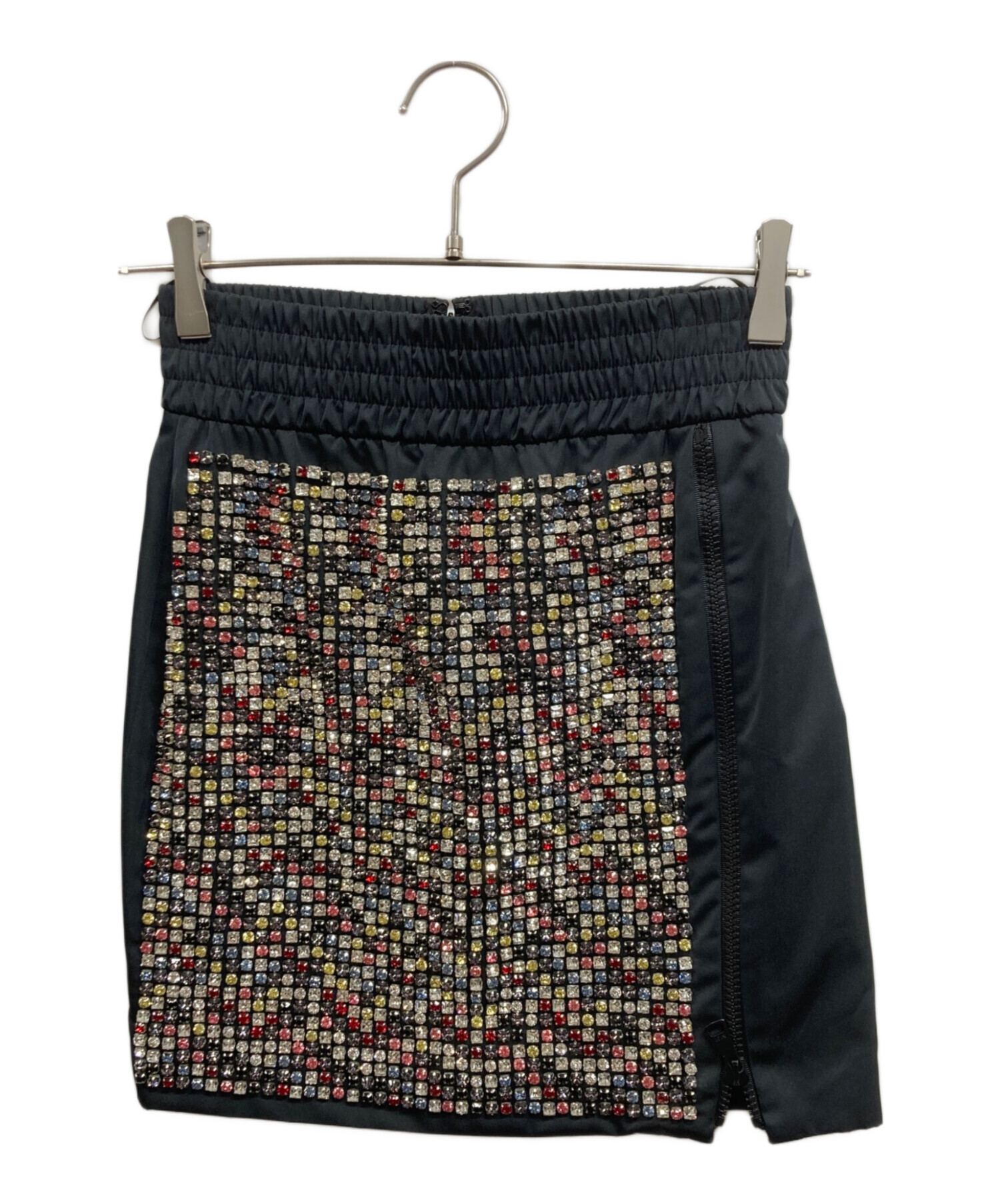 中古・古着通販】N°21 (ヌメロヴェントゥーノ) ビジュー付きミニ