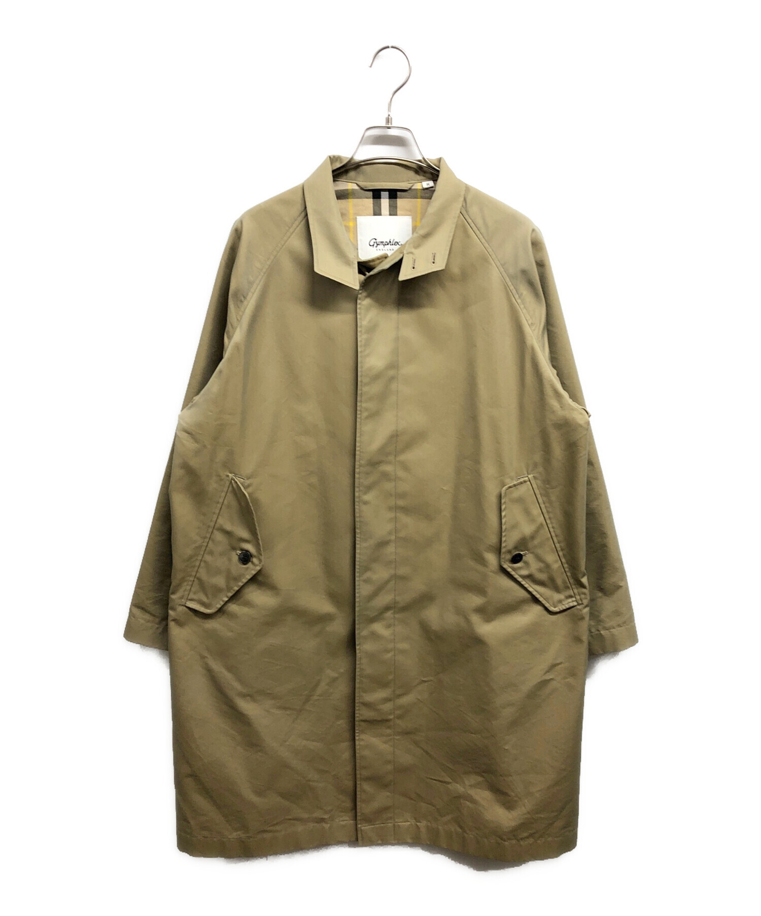 中古・古着通販】Gymphlex (ジムフレックス) GABADINE SWING COAT