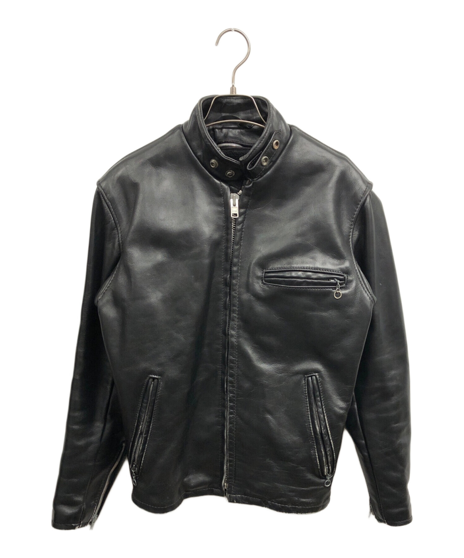 中古・古着通販】Schott (ショット) ライナー付シングルライダース