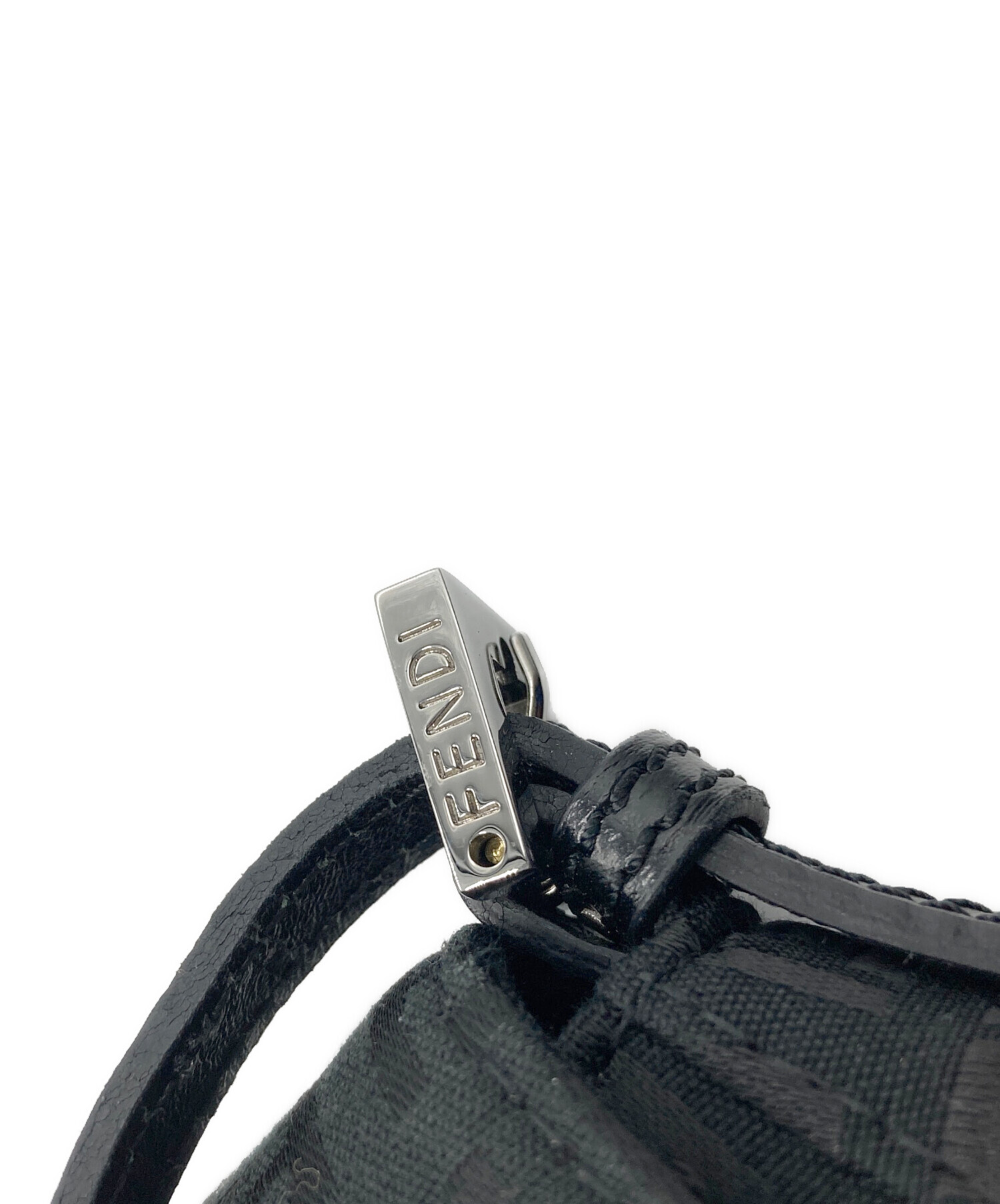 中古・古着通販】FENDI (フェンディ) ミニマンバケットバッグ ブラック