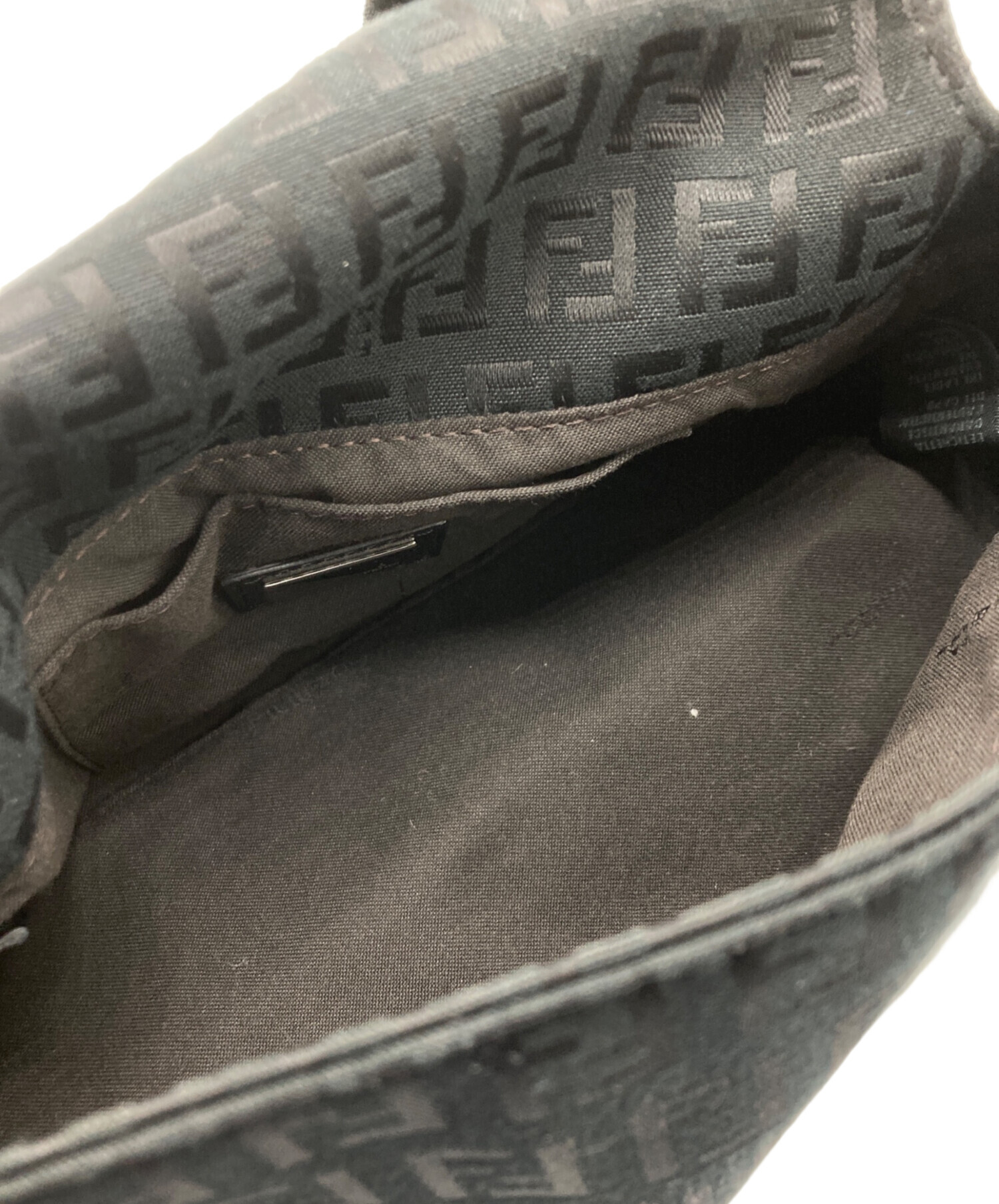 中古・古着通販】FENDI (フェンディ) ミニマンバケットバッグ ブラック