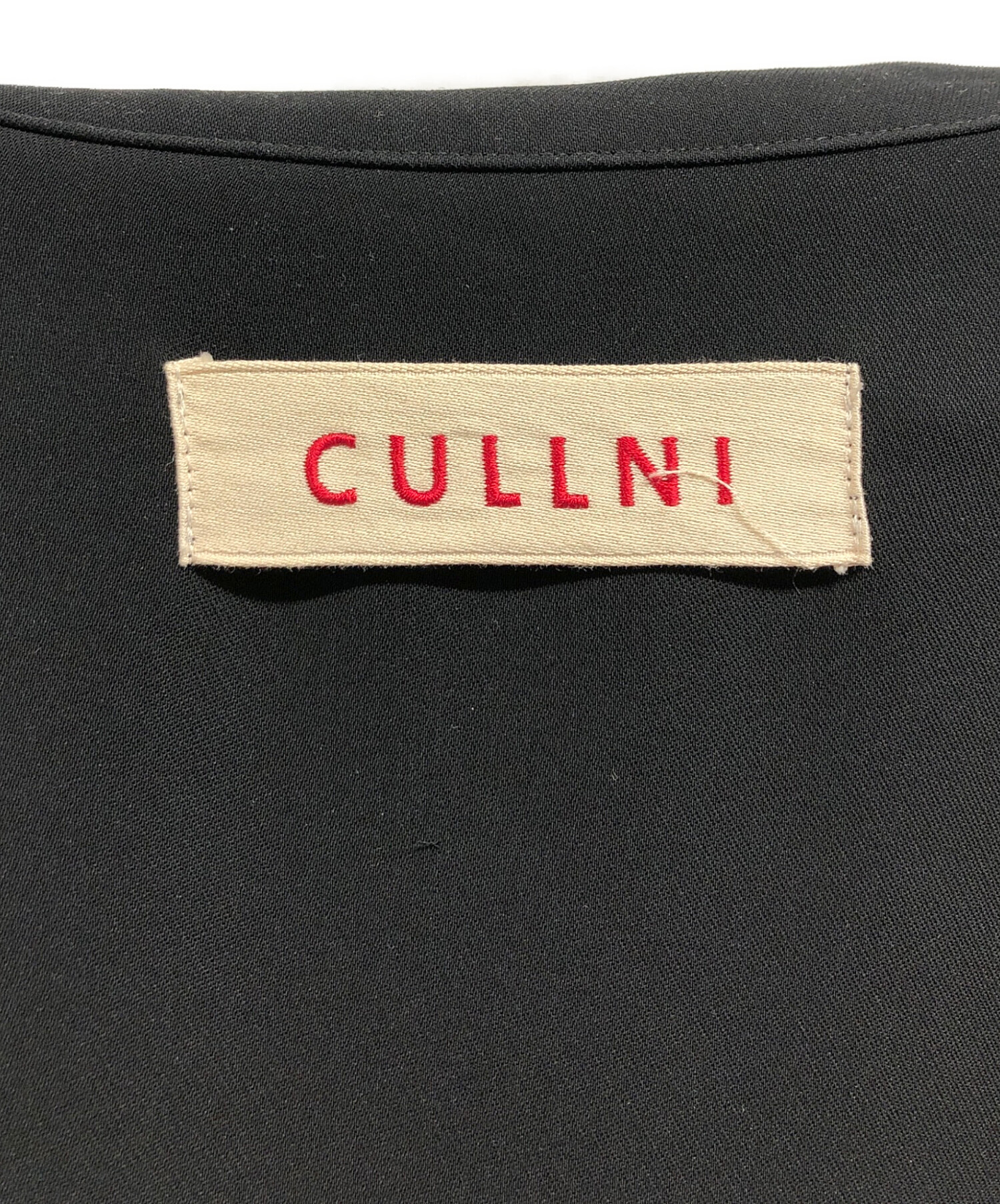 中古・古着通販】CULLNI (クルニ) オープンカラーフラップシャツ