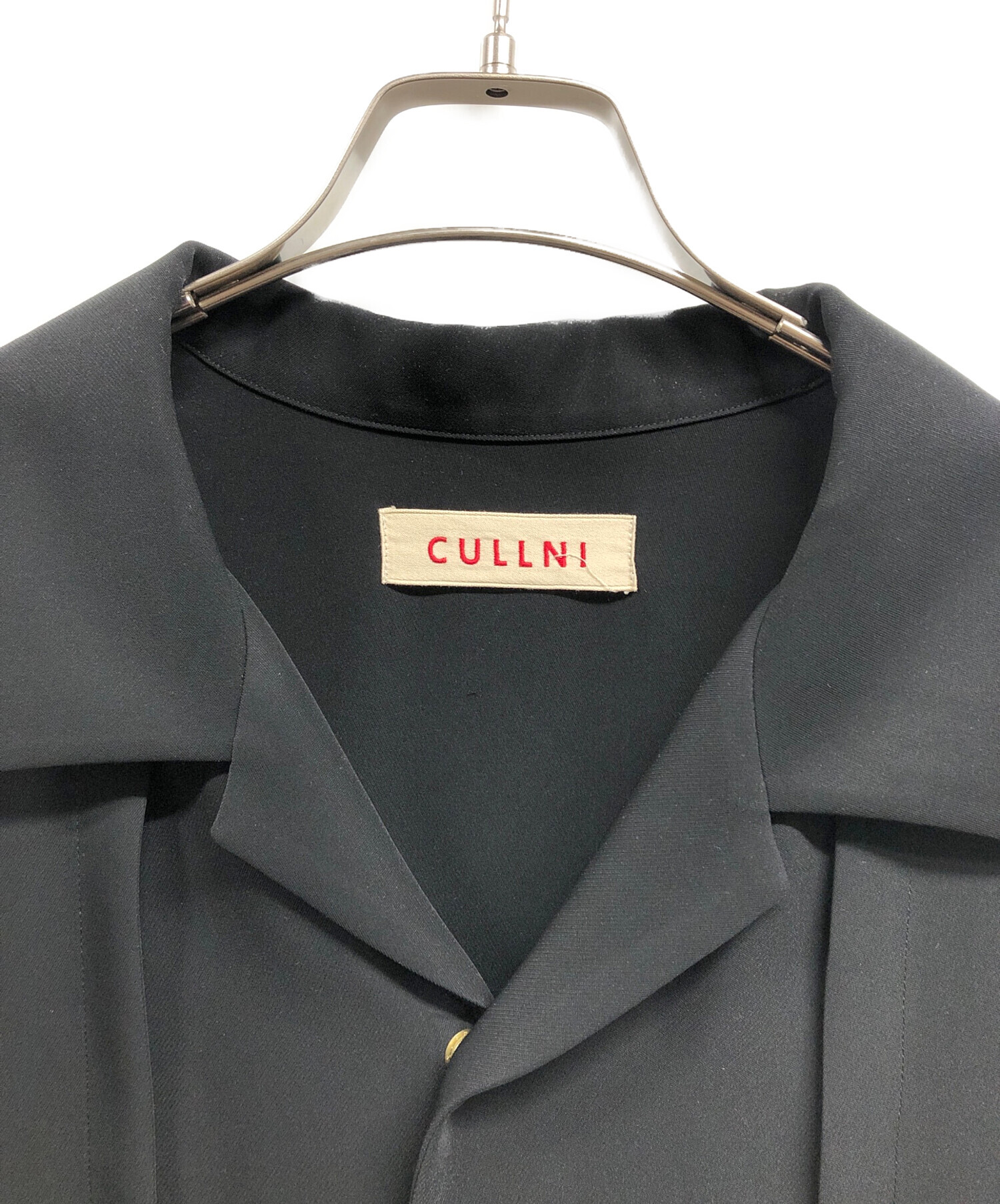 中古・古着通販】CULLNI (クルニ) オープンカラーフラップシャツ