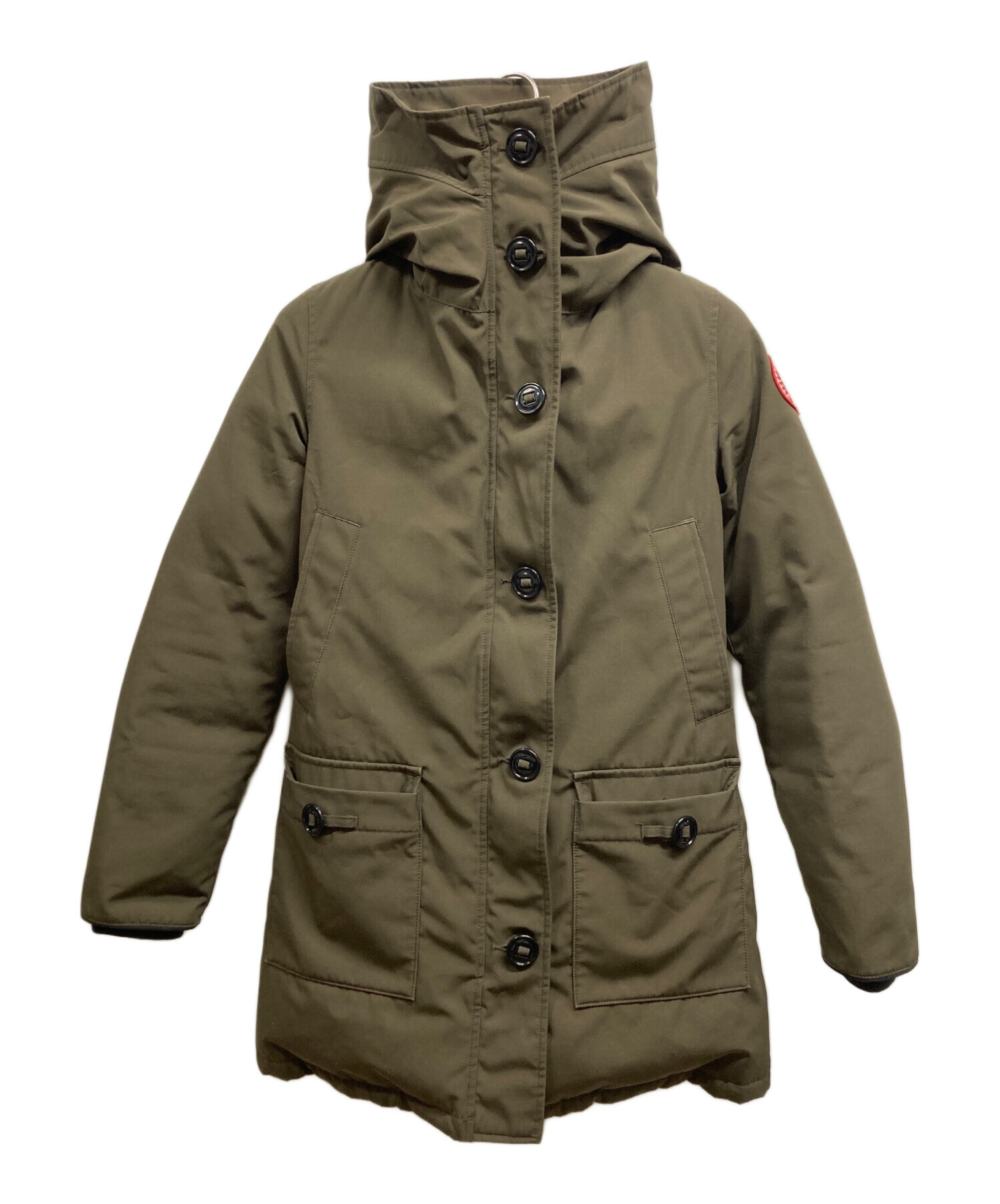 中古・古着通販】CANADA GOOSE (カナダグース) BRONTE PARKA カーキ