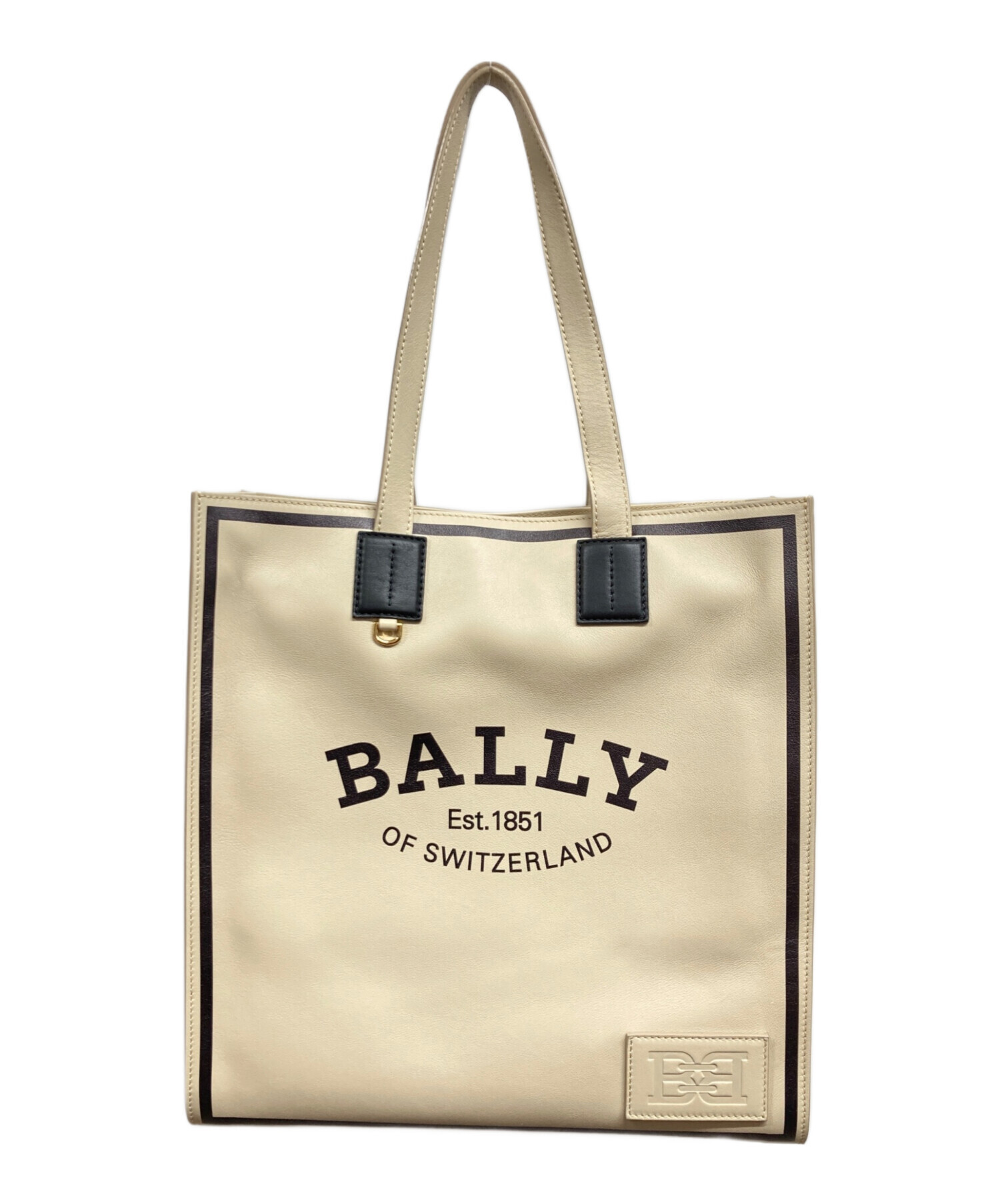 中古・古着通販】BALLY (バリー) クリスタリアトートバッグ ベージュ