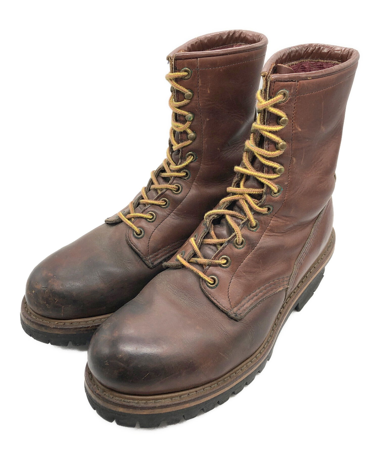 中古・古着通販】RED WING (レッドウィング) ロガーブーツ ブラウン
