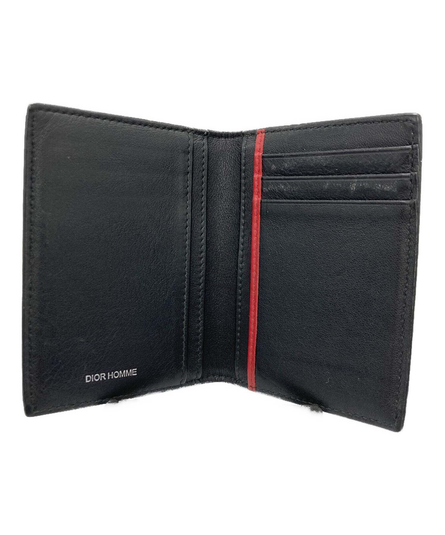 中古・古着通販】Dior Homme (ディオール オム) カードケース ブラック