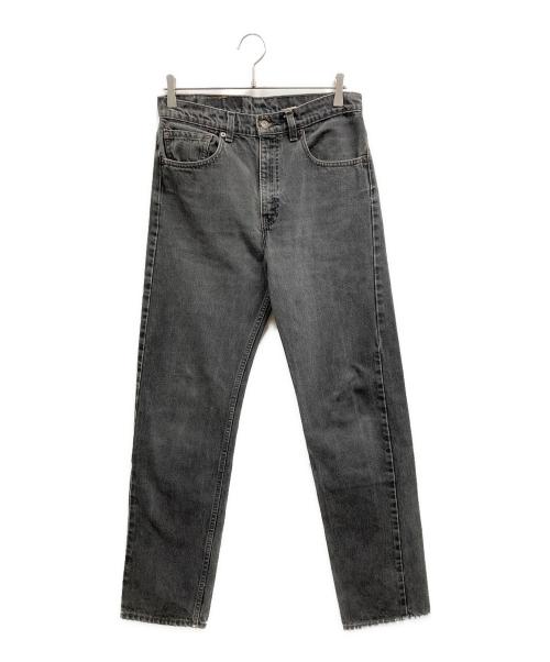 中古・古着通販】LEVI'S (リーバイス) USA製 505 ブラックデニム