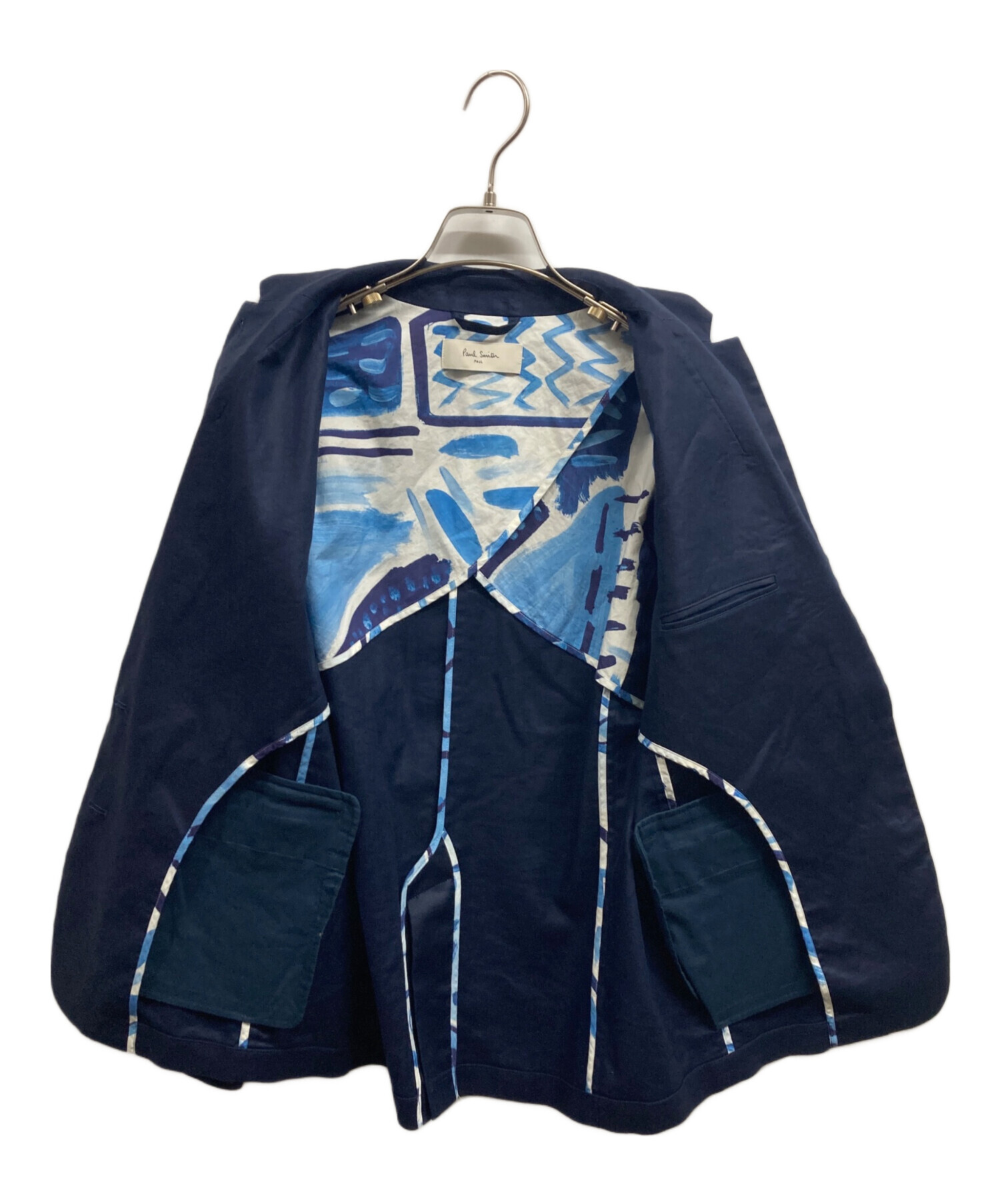 美品◯Paul Smith スカートセットアップ ネイビーチェック サイズ40 中古・古着通販】Paul Smith (ポールスミス) スカートセットアップ