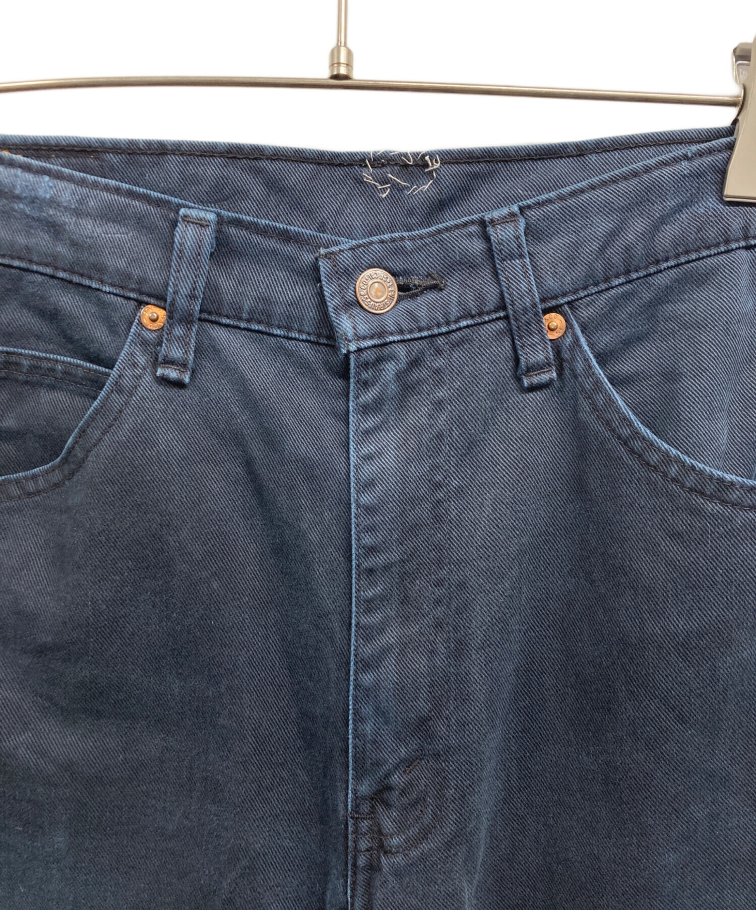 中古・古着通販】LEVI'S (リーバイス) 517デニムパンツ ネイビー