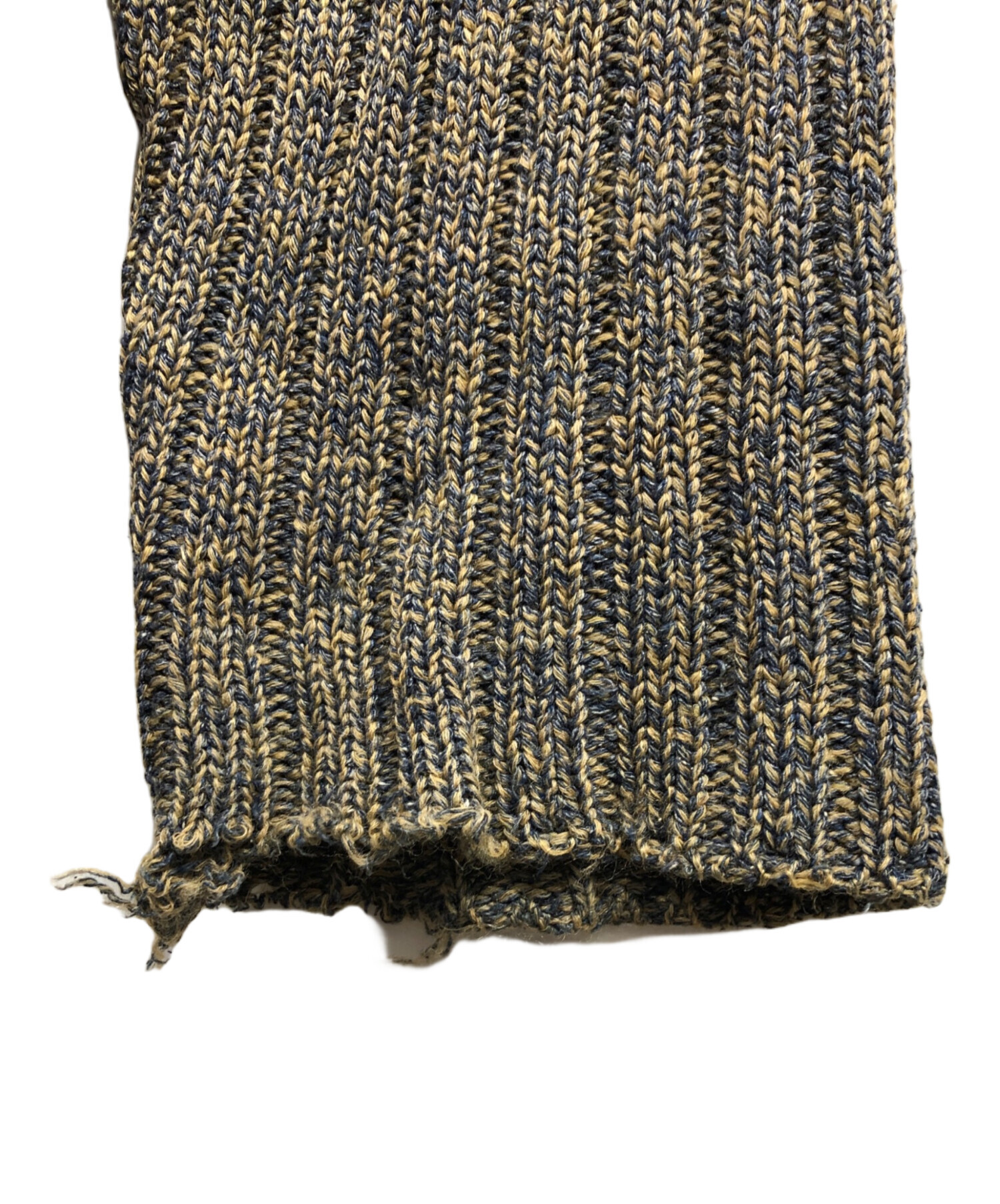 中古・古着通販】ISSEY MIYAKE (イッセイミヤケ) シルクウールクルー