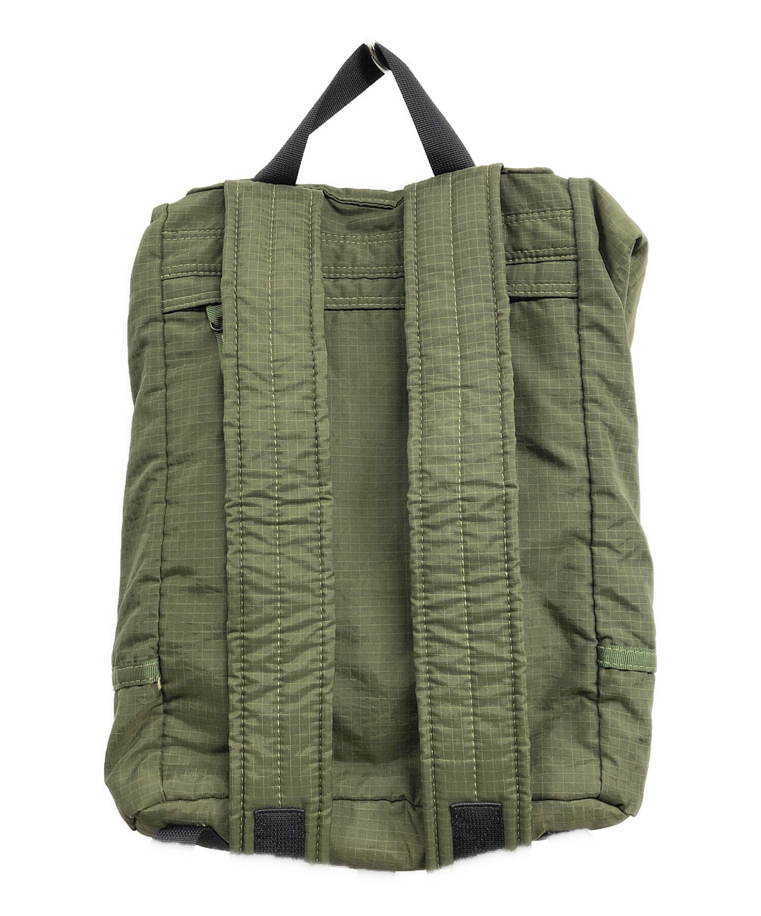 中古・古着通販】PORTER (ポーター) ナイロンバックパック カーキ 