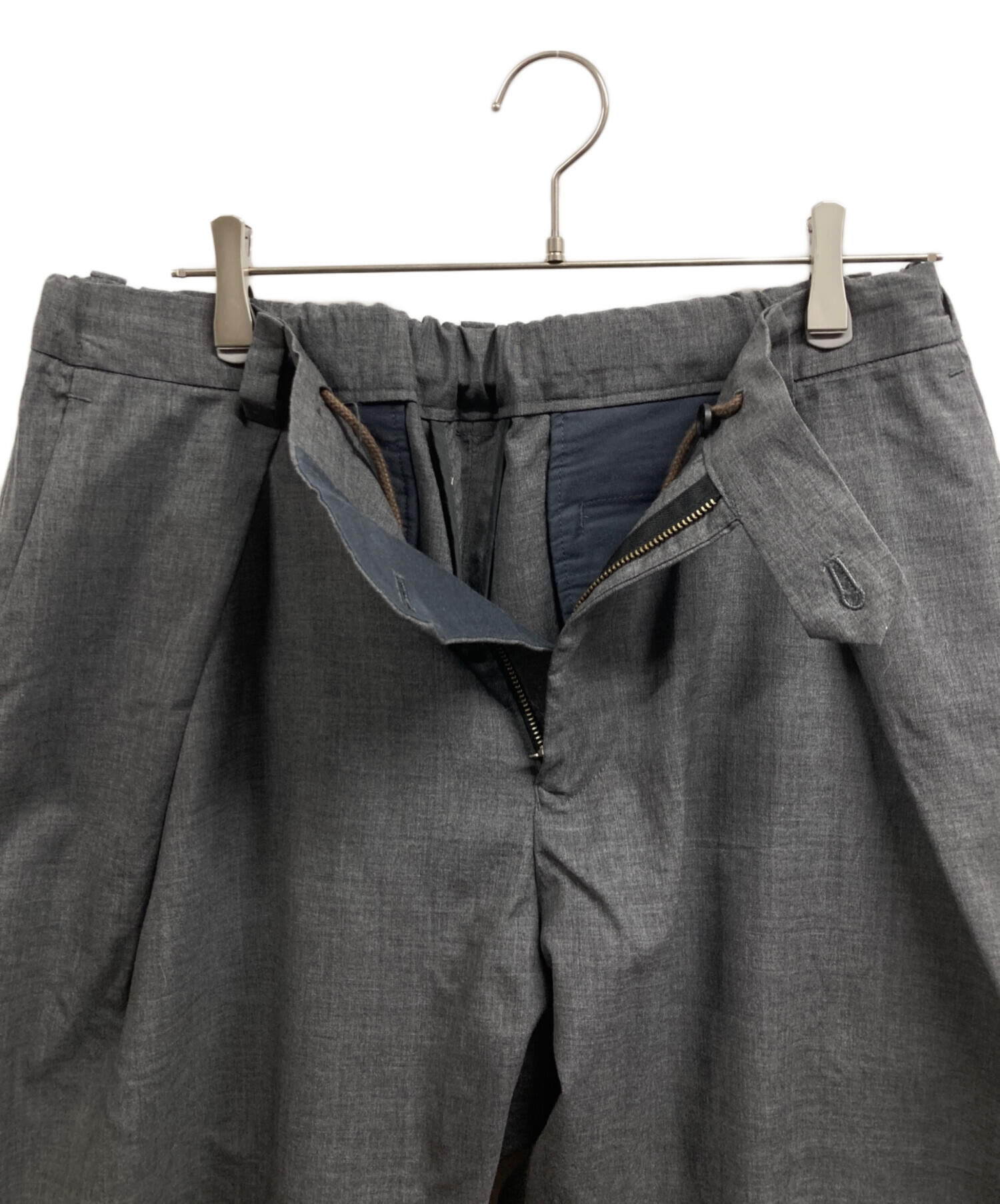中古・古着通販】COLINA (コリーナ) EASY TUCK PANTS / WASHABLE WOOL
